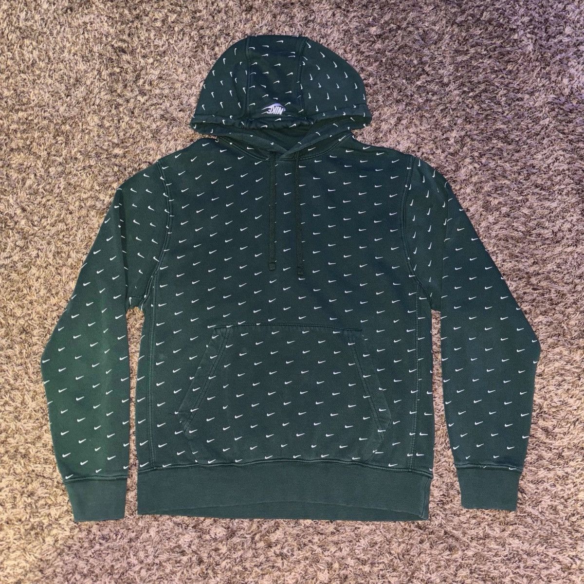 Nike Nike Fleece Hoodie Green Size S Size US S / EU 44-46 / 1 - 1 Thumbnail