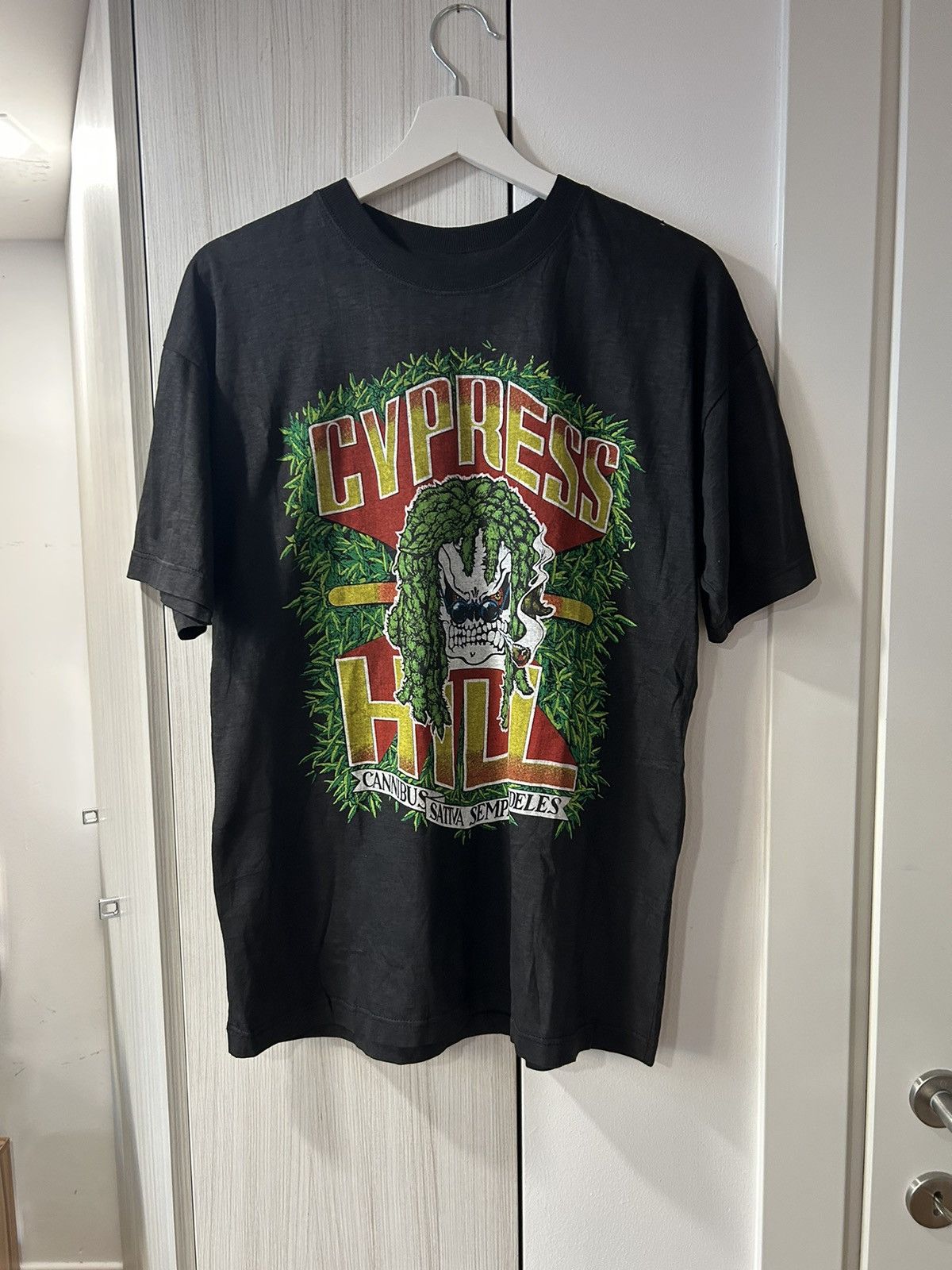 Band Tees × Vintage Vintage Cypress Hills Band Weed Tee Size US L / EU 52-54 / 3 - 1 Thumbnail