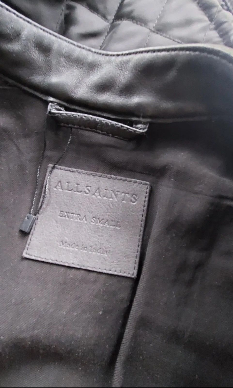 Allsaints Allsaints Leather Jacket Jasper Biker Black XS Size US XS / EU 42 / 0 - 10 Thumbnail