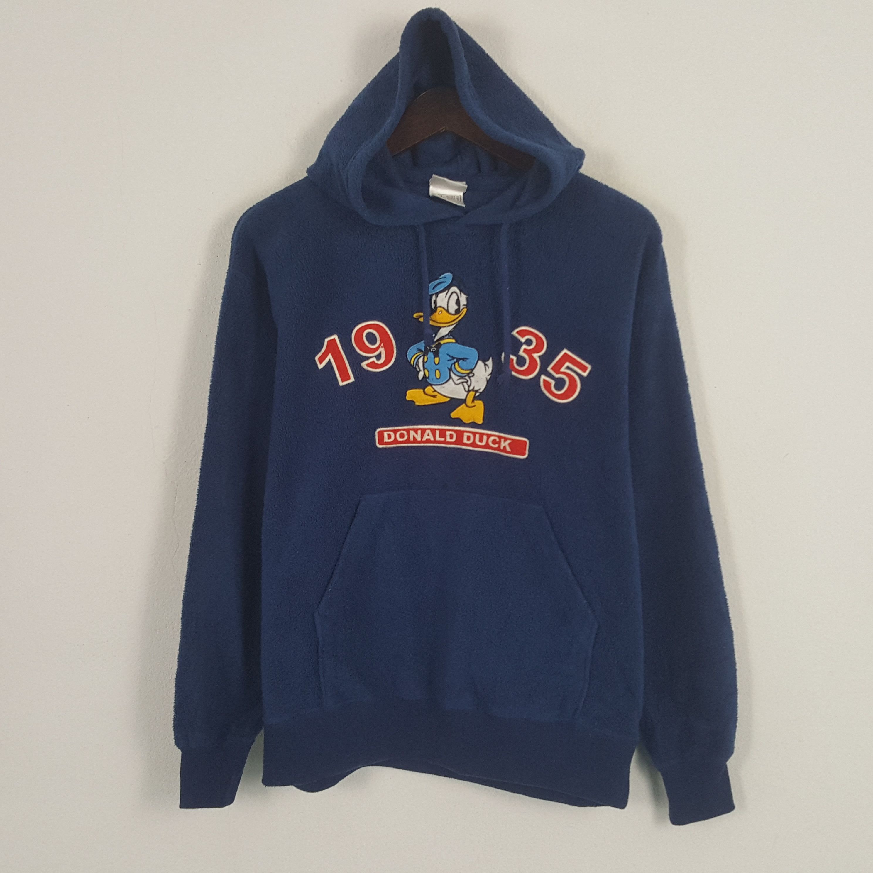 Cartoon Network × Disney × Vintage Vintage Disney 1935 Donald Duck Fleece Sweatshirt Hoodies Size US M / EU 48-50 / 2 - 1 Thumbnail