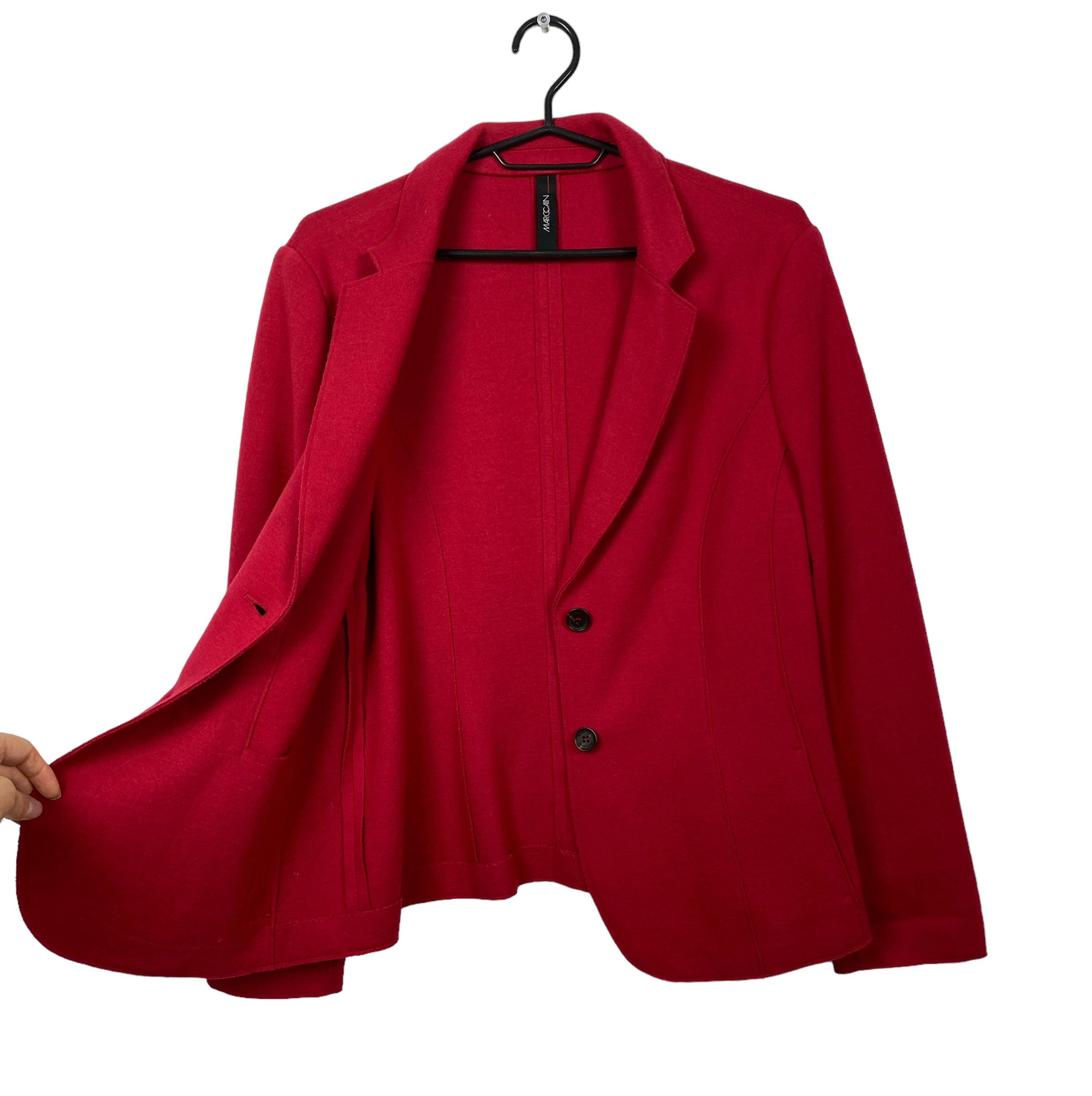 Other Marc Cain Wool-Cashmere Blazer Jacket women size 4 Size L / US 10 / IT 46 - 8 Thumbnail