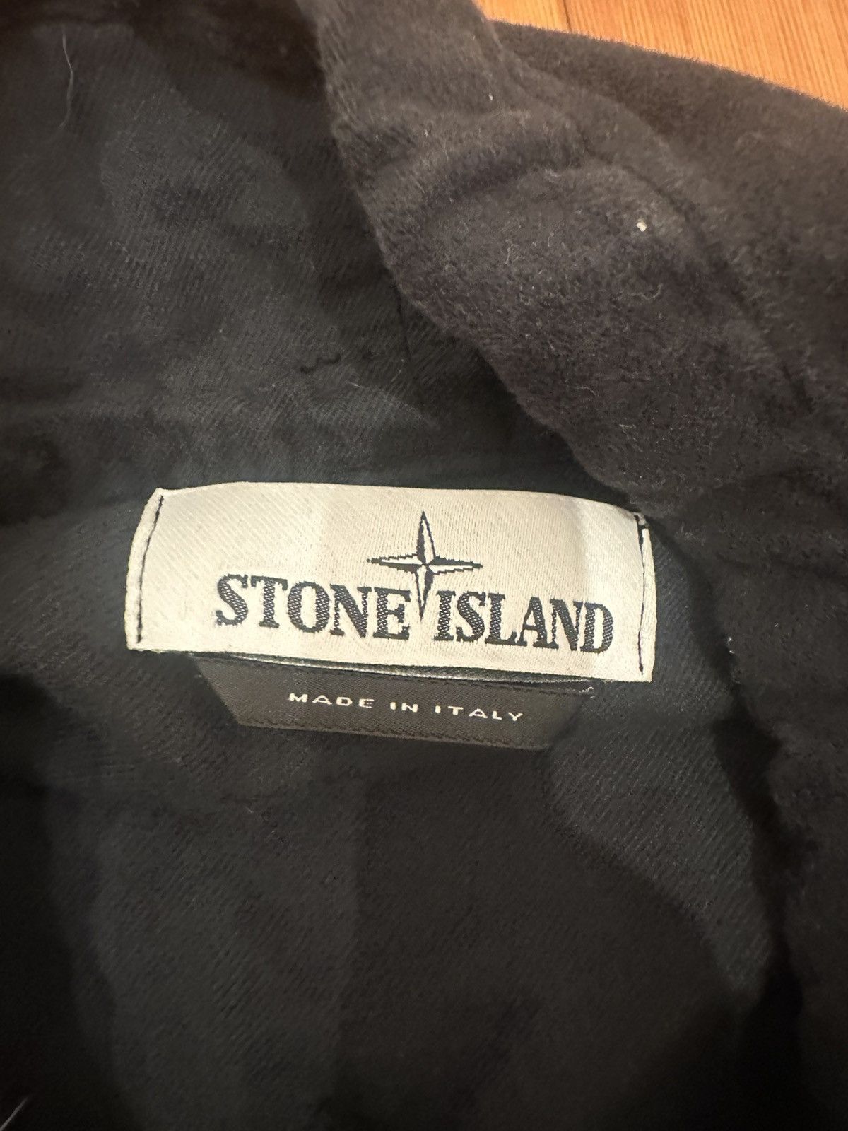 Stone Island Stone Island Suede Pullover Drawstring Neckline Size L / US 10 / IT 46 - 3 Thumbnail