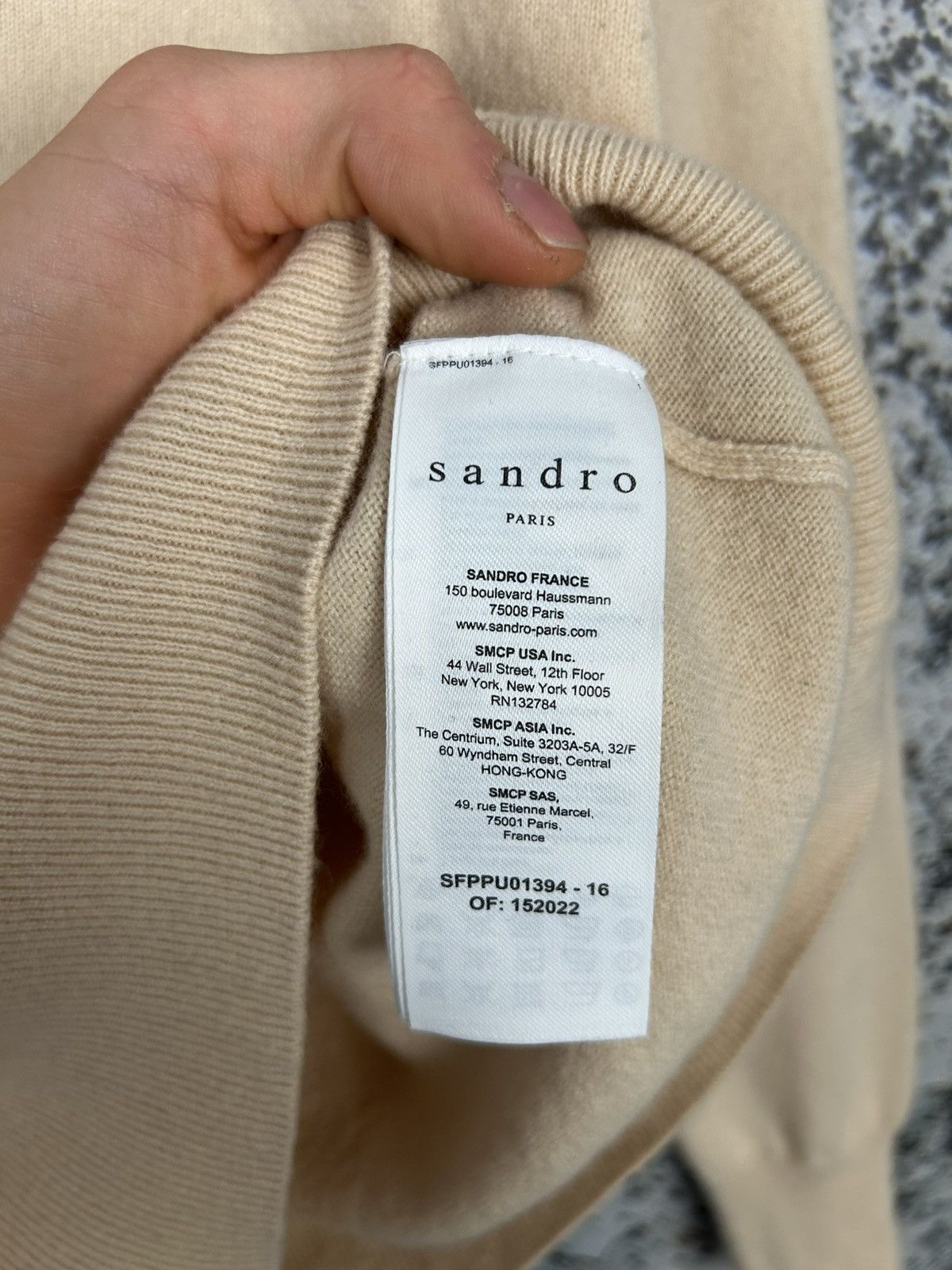 Sandro Sandro Paris Luxury V-neck Sweater Knit Designer Rare Size US M / EU 48-50 / 2 - 6 Thumbnail