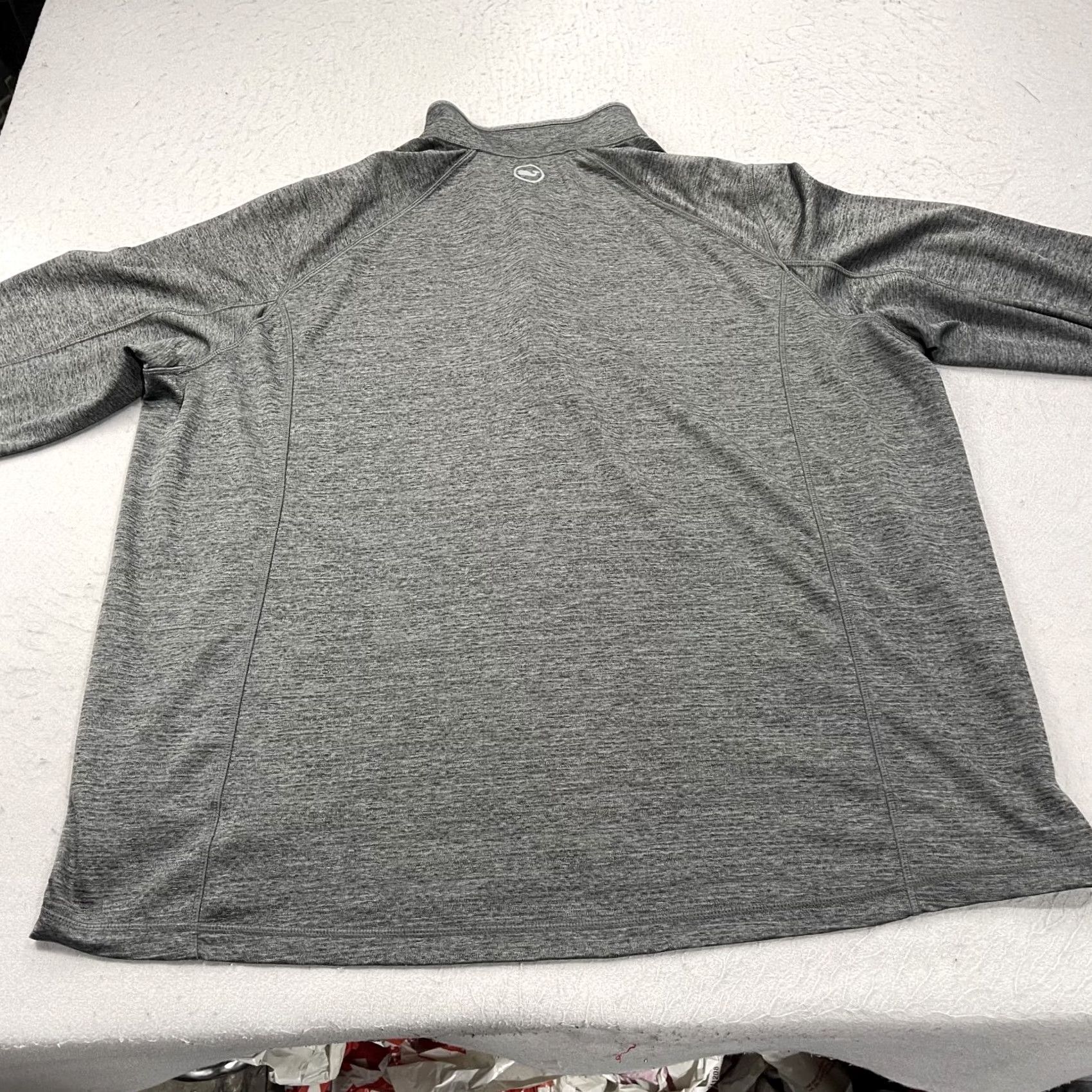 Vineyard Vines Vineyard Vines Jacket Mens 2XLT Gray 1/4 Zip Pullover Golf Athleticwear Outdoor Whale Logo Preppy Big & Tall Mens Size US XXL / EU 58 / 5 - 5 Thumbnail