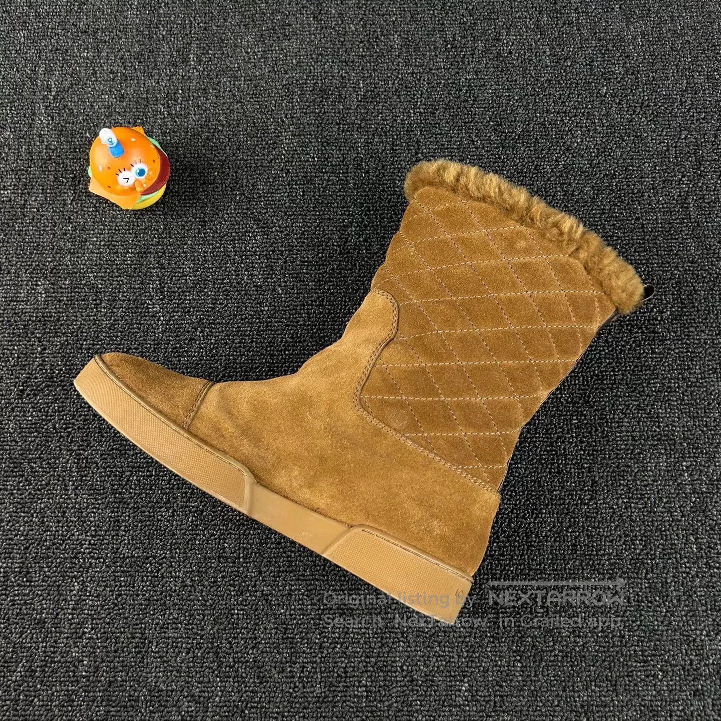 Louis Vuitton Louis Vuitton Suede Winter Boots for Women. Size US 6 / IT 36 - 3 Thumbnail
