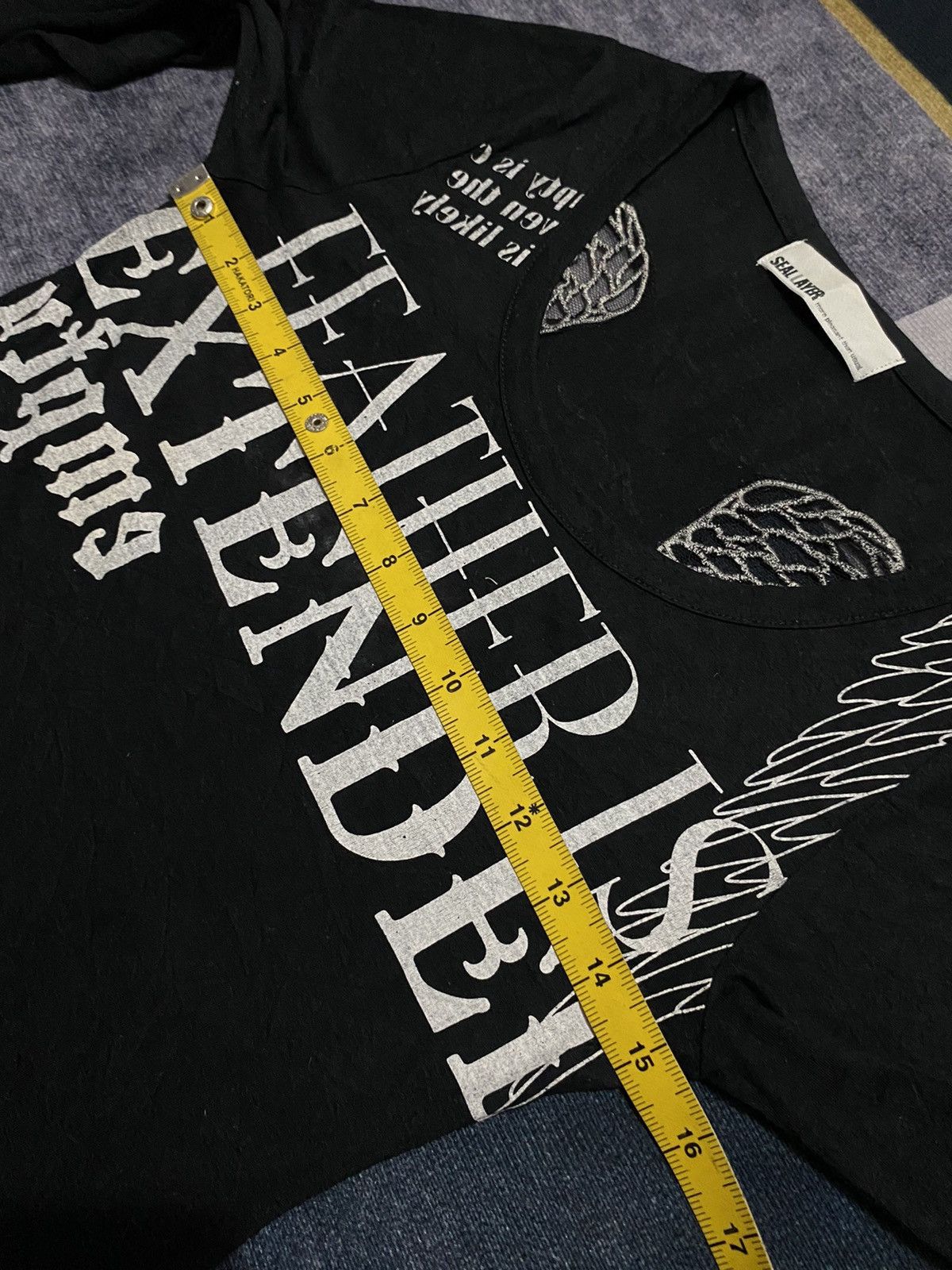 If Six Was Nine SEAL LAYER CROSS PUNK STYLE LONG SLEEVE Size S / US 4 / IT 40 - 10 Thumbnail