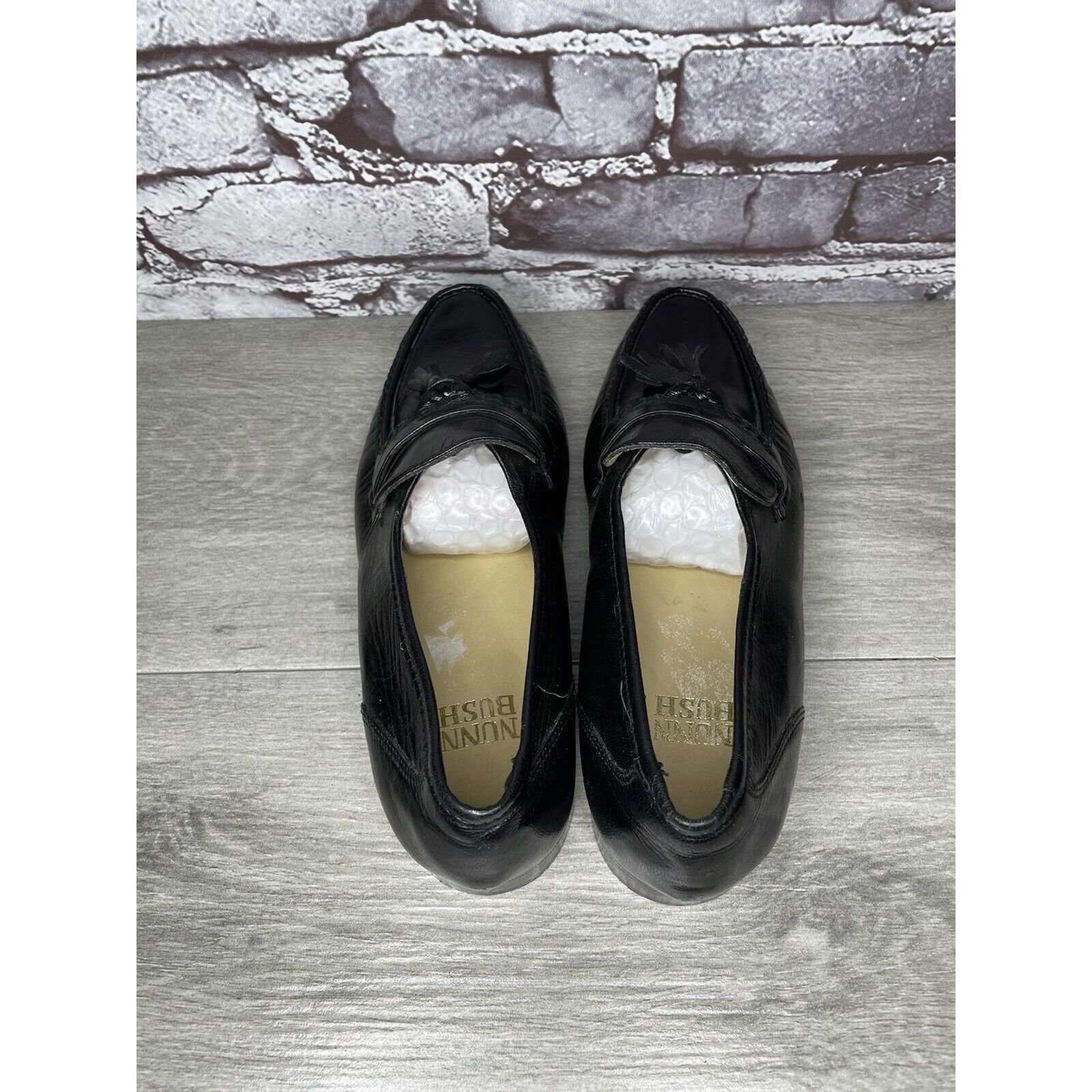Nunn Bush Nunn Bush Black Leather Slip On Tassel Loafers Dress Shoes M Size US 7.5 / EU 40-41 - 13 Thumbnail