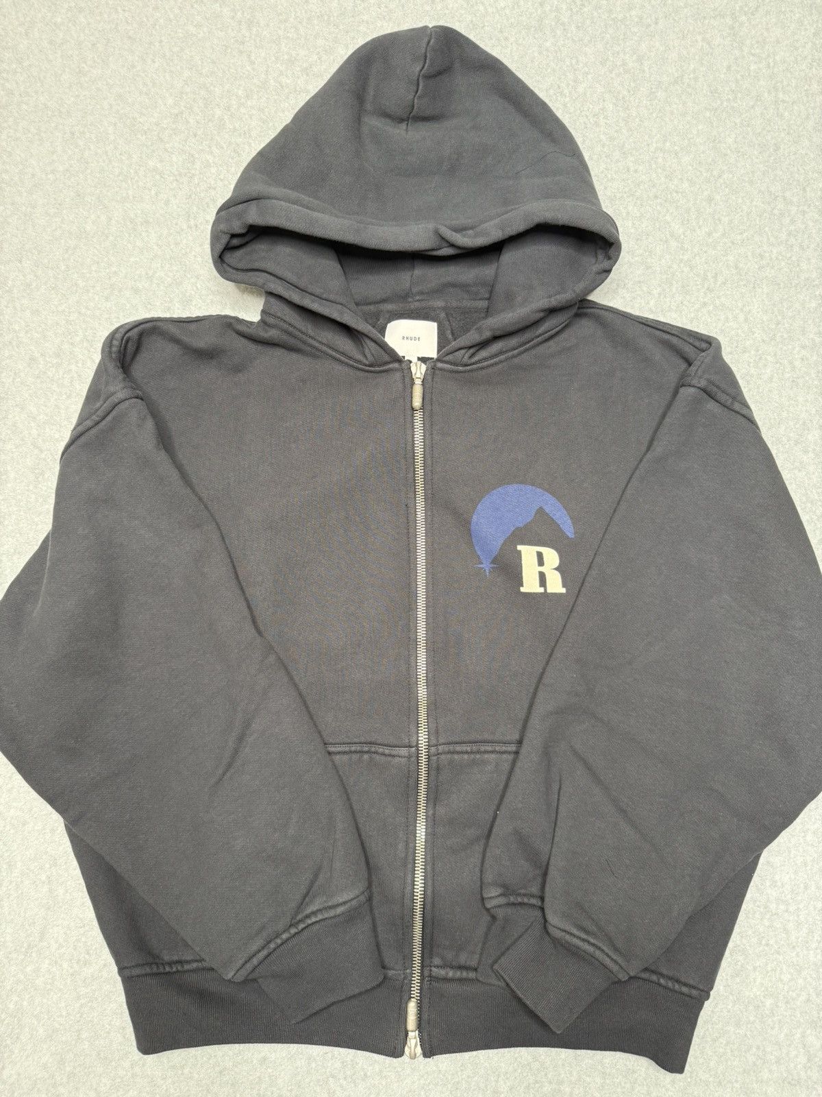 Rhude Rhude Moonlight Zip Up Hoodie Size US M / EU 48-50 / 2 - 1 Thumbnail