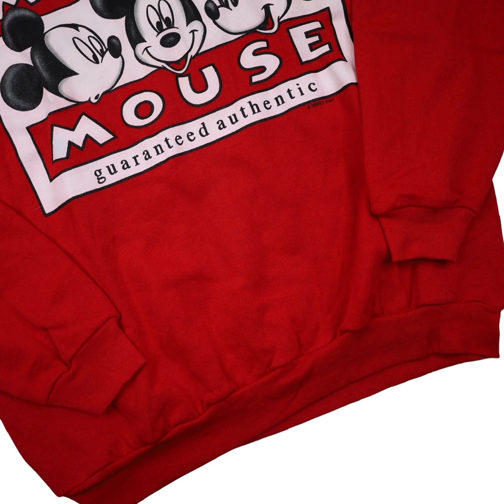 Disney VINTAGE NWT Mickey Mouse Graphic Sweatshirt Disney Red XL Men Pullover Sweatshirt MENS XL Red Mickey Mouse Graphic Sweatshirt Size US XL / EU 56 / 4 - 3 Thumbnail