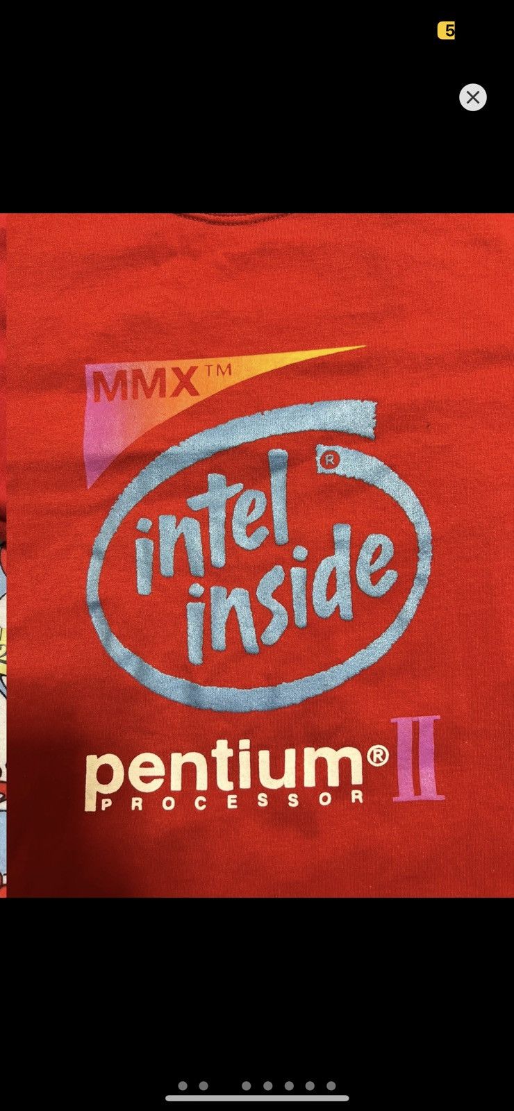 Vintage ***FINAL DROP***RARE 1997 “INTEL PROCESSOR” PROMO SHIRT M Size US M / EU 48-50 / 2 - 3 Thumbnail