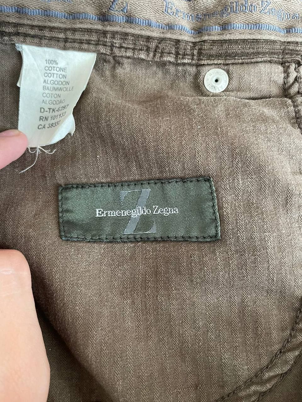 Ermenegildo Zegna Ermenegildo Zegna Corduroy Pants L Size US 34 / EU 50 - 7 Thumbnail