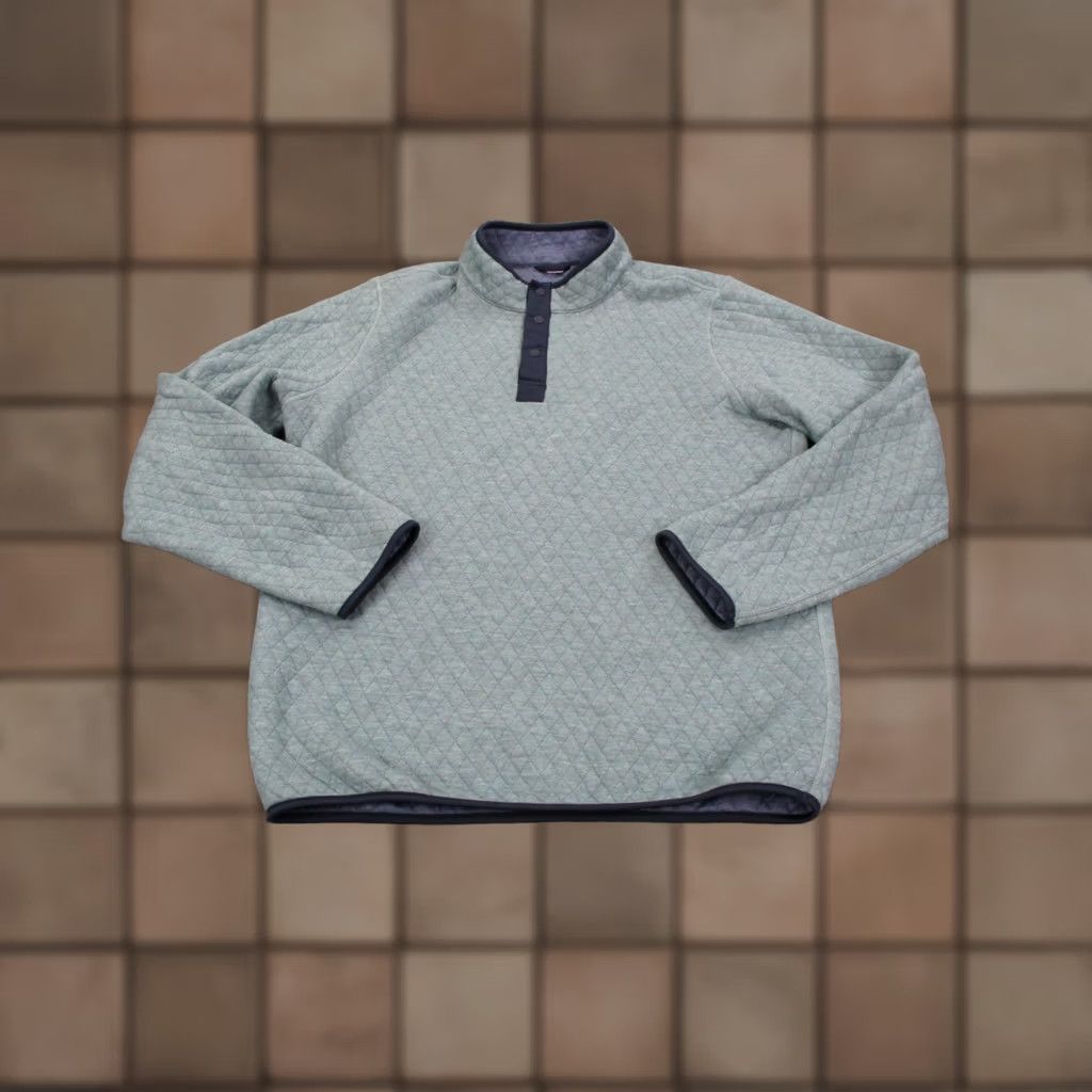 Marine Layer Marine Layer Jacket Mens L Blue Snap Quilted Outdoor Hiking Preppy Equestrian Lightweight Thermal Stretch Size US L / EU 52-54 / 3 - 1 Thumbnail