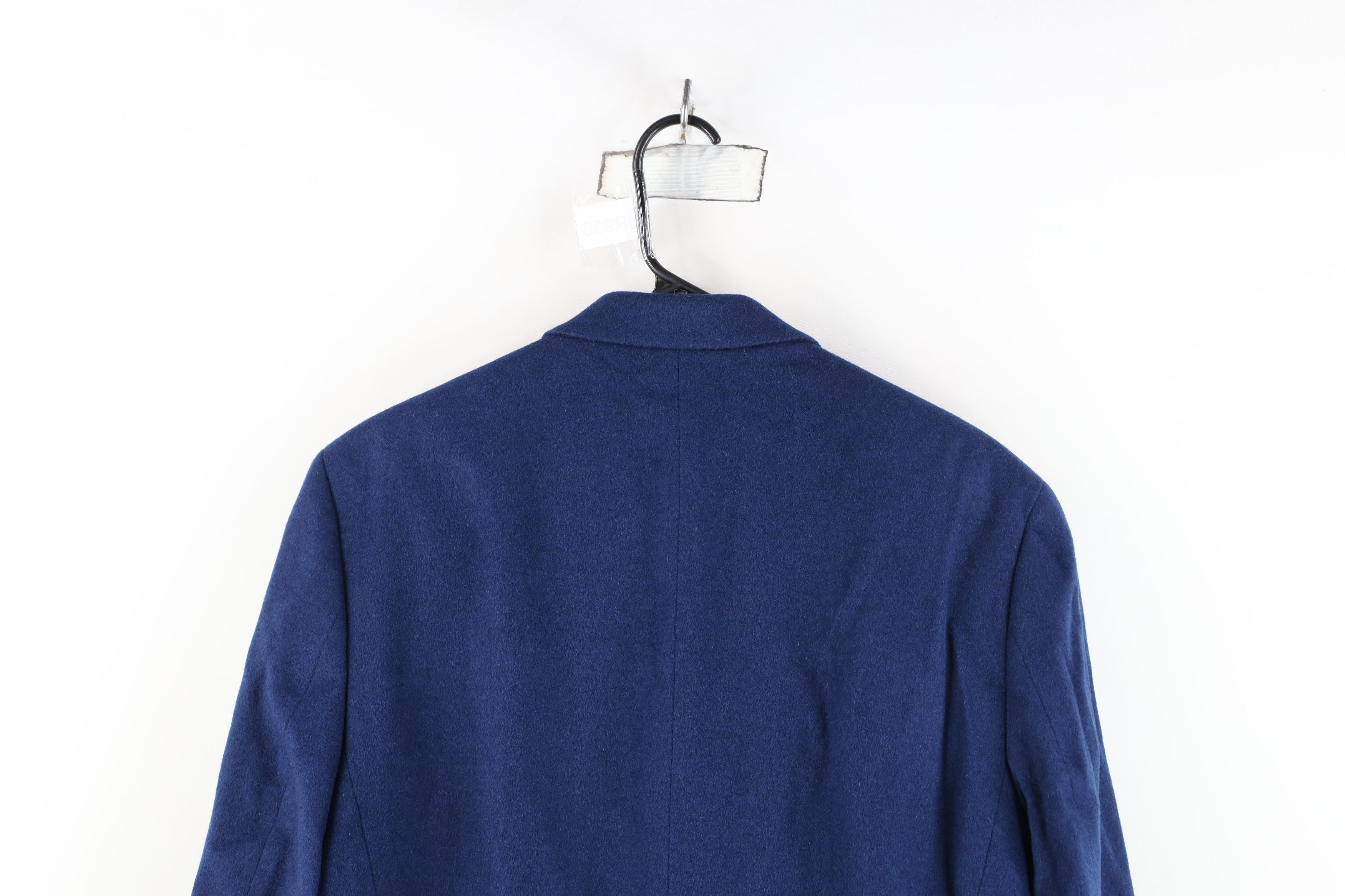Ralph Lauren Ralph Lauren Silk Cashmere Suit Coat Blazer Jacket Blue Size US XL / EU 56 / 4 - 14 Thumbnail