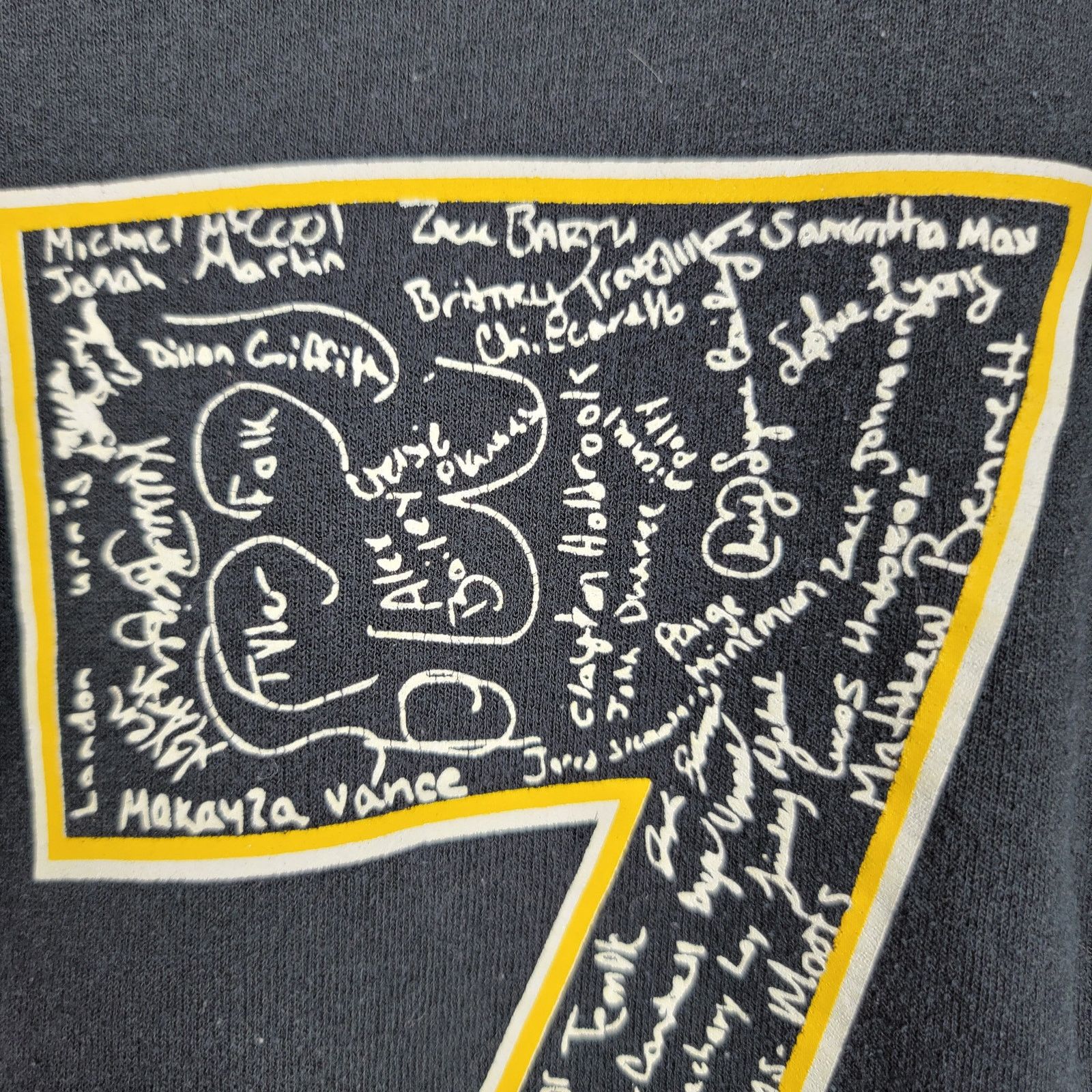 Jerzees South Side SHS Hookstown PA Class 2017 Black Sweatshirt Sz S Size US S / EU 44-46 / 1 - 11 Thumbnail