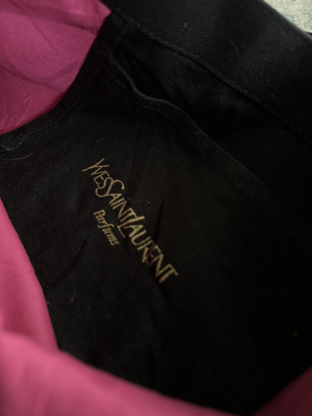 Vintage × Yves Saint Laurent YVES SAINT LAURENT PARFUMS TOTE BAG 3G0005 Size ONE SIZE - 6 Thumbnail