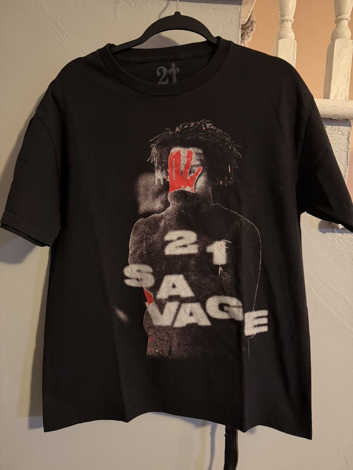 Other 21 Savage Its all a Blur Tour Merch tee Size US L / EU 52-54 / 3 - 1 Thumbnail