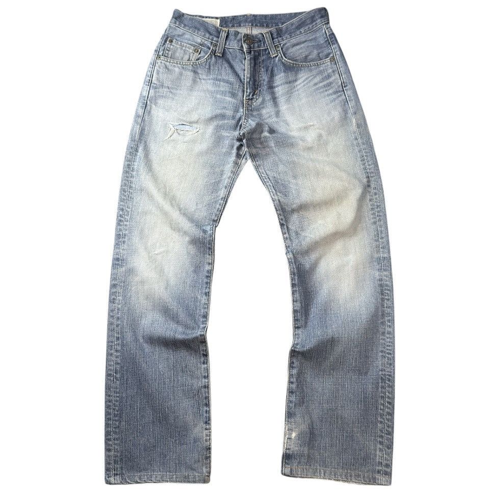Kapital 🇯🇵 Japanese Heavy Faded Edwin 503 Distressed Denim Size US 28 / EU 44 - 1 Thumbnail