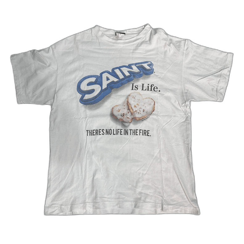 Saint Michael Saint Michael White Short Sleeve T-Shirt Size US XL / EU 56 / 4 - 1 Thumbnail
