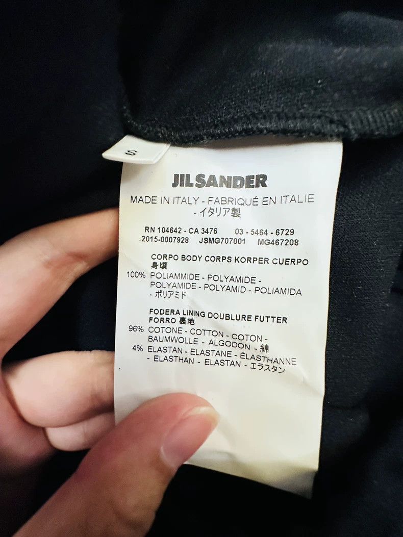 Jil Sander Jil Sander size s black pant Size 24" / US 00 / IT 34 - 4 Thumbnail