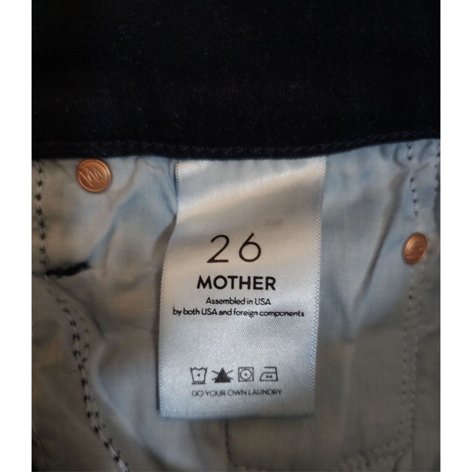 MOTHER Mother Jeans Super Swooner in Howling at the Disco Ball Size 26" / US 2 / IT 38 - 8 Thumbnail