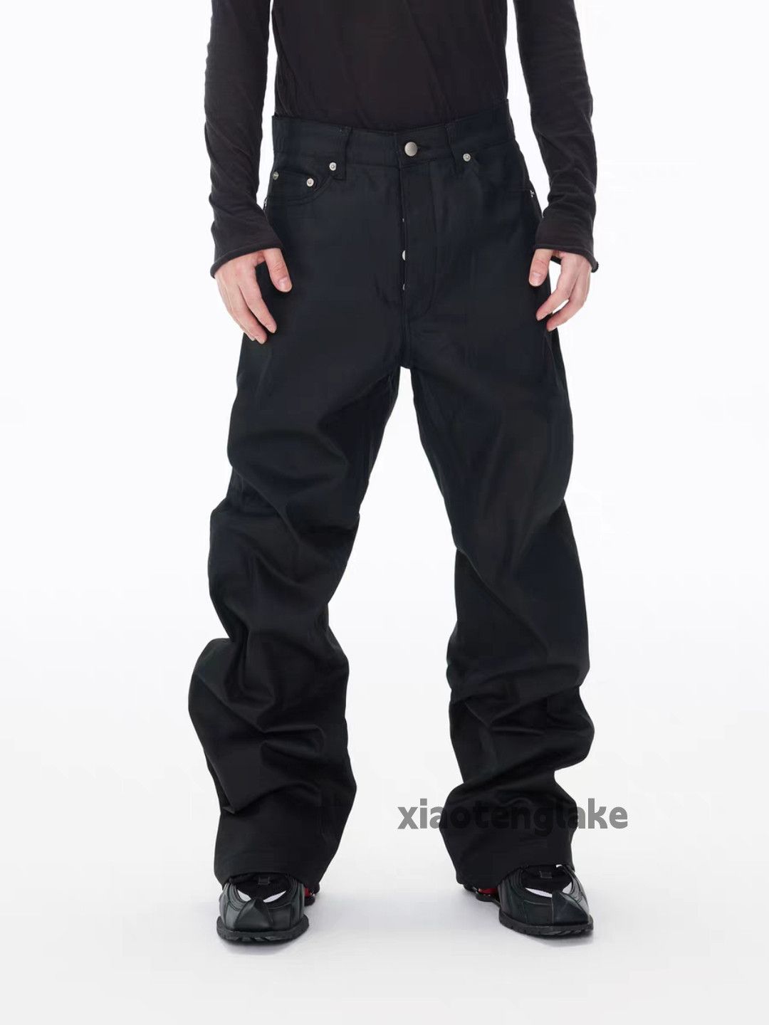 Jean Custom unisex outdoor utility punk yuppie grunge jeans Size US 34 / EU 50 - 4 Thumbnail