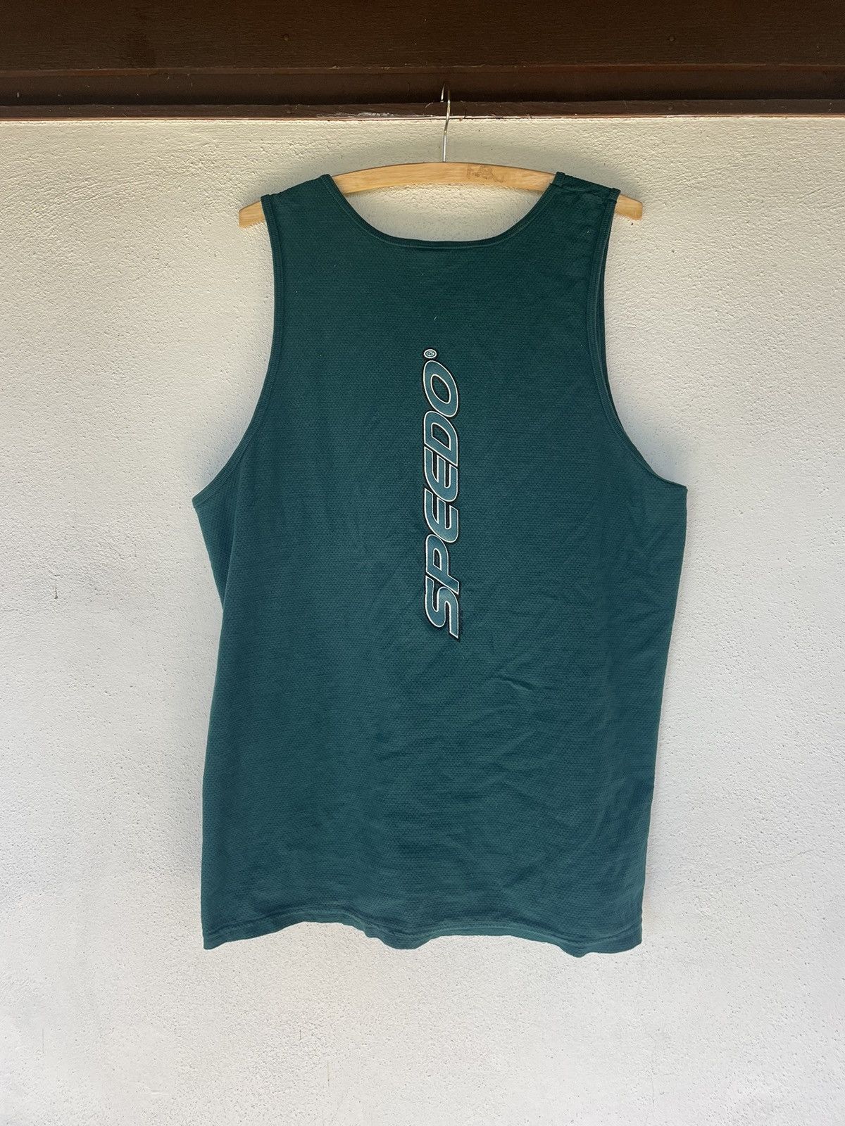 Speedo Vintage 90s Speedo tank top made in USA Size US XL / EU 56 / 4 - 1 Thumbnail
