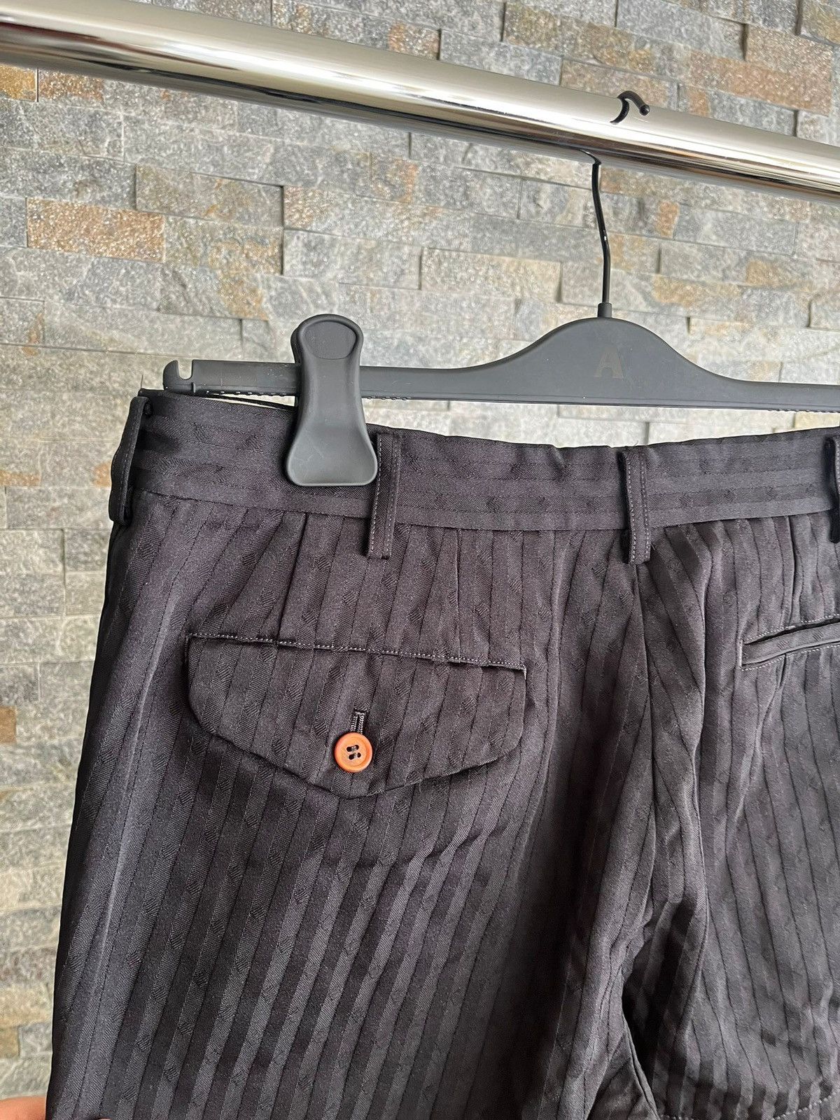 Comme des Garcons CDG Homme Plus Pants in Black Size US 32 / EU 48 - 19 Thumbnail