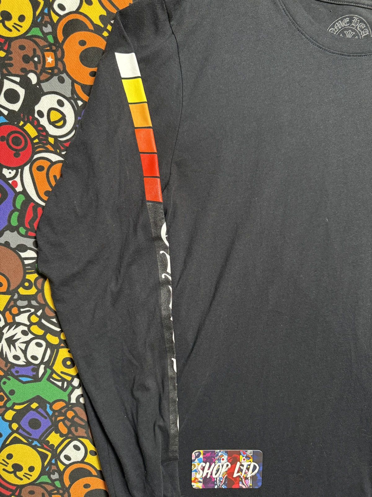 Chrome Hearts Chrome Hearts Black Charge Up Long Sleeve Tee Size US M / EU 48-50 / 2 - 4 Thumbnail