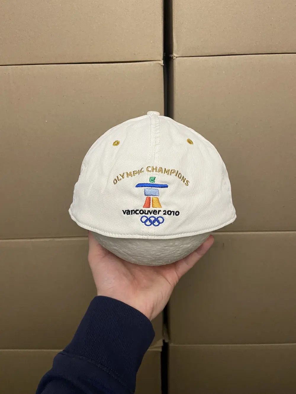 Nike VINTAGE 2010 NIKE TEAM CANADA WINTER OLYMPIC Y2K CAP HAD USA Size ONE SIZE - 3 Thumbnail