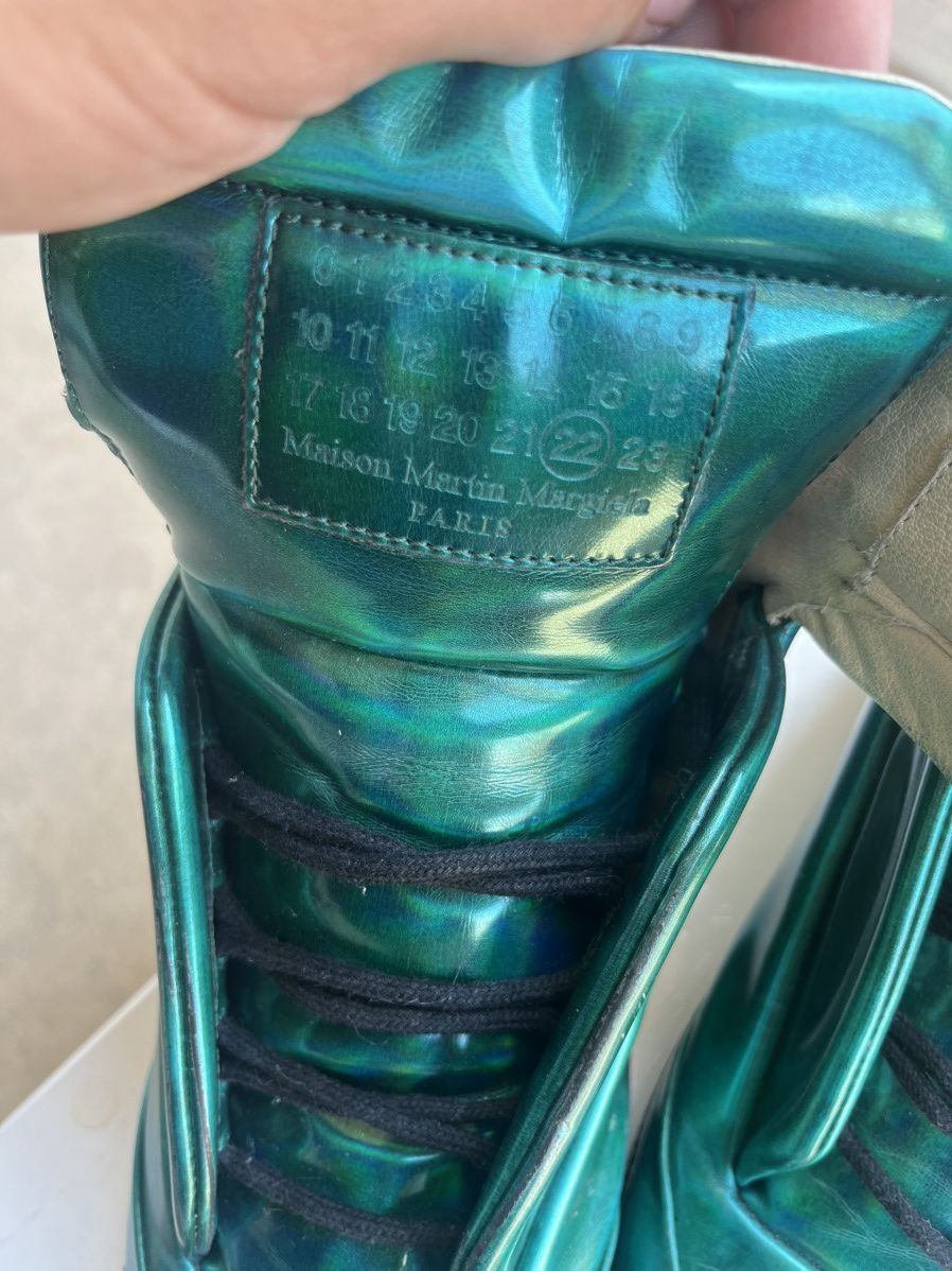 Maison Margiela Crazy Green Foil Futures Size US 7.5 / EU 40-41 - 3 Thumbnail