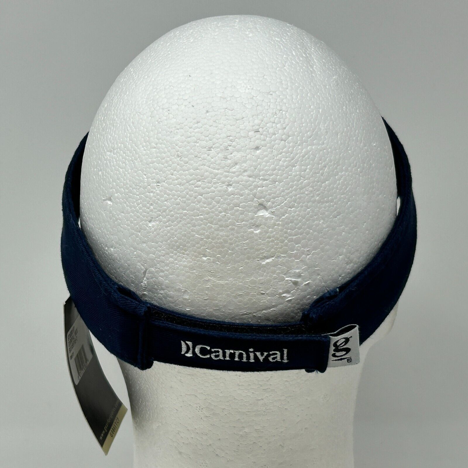 Gear for Sports Carnival Cruise Lines Pride Visor Hat Cap Blue The Fun Ship Size ONE SIZE - 3 Thumbnail