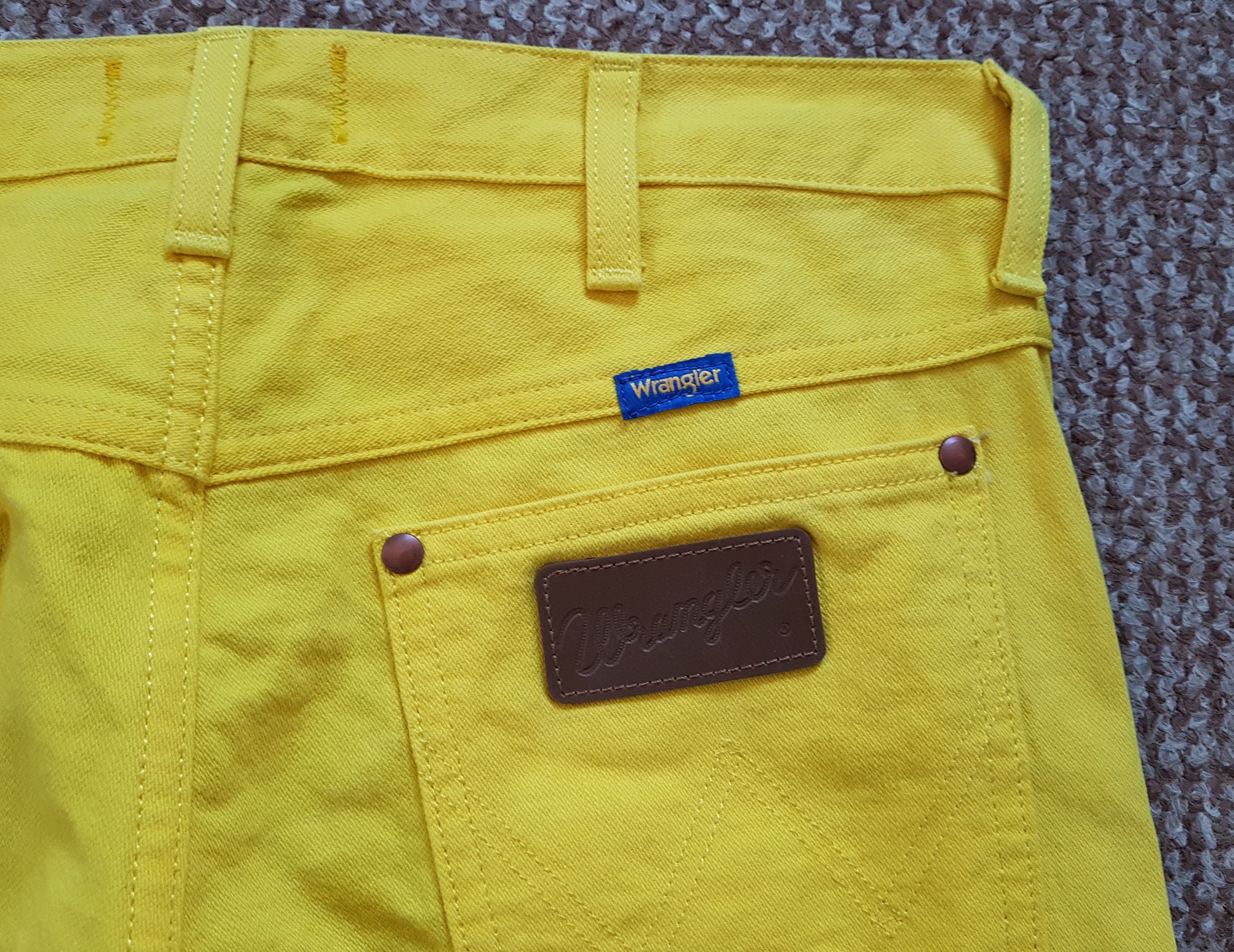 Wrangler Wrangler Genderless Fit 11MWZ Denim Jeans Ukraine colours Size US 29 - 6 Thumbnail