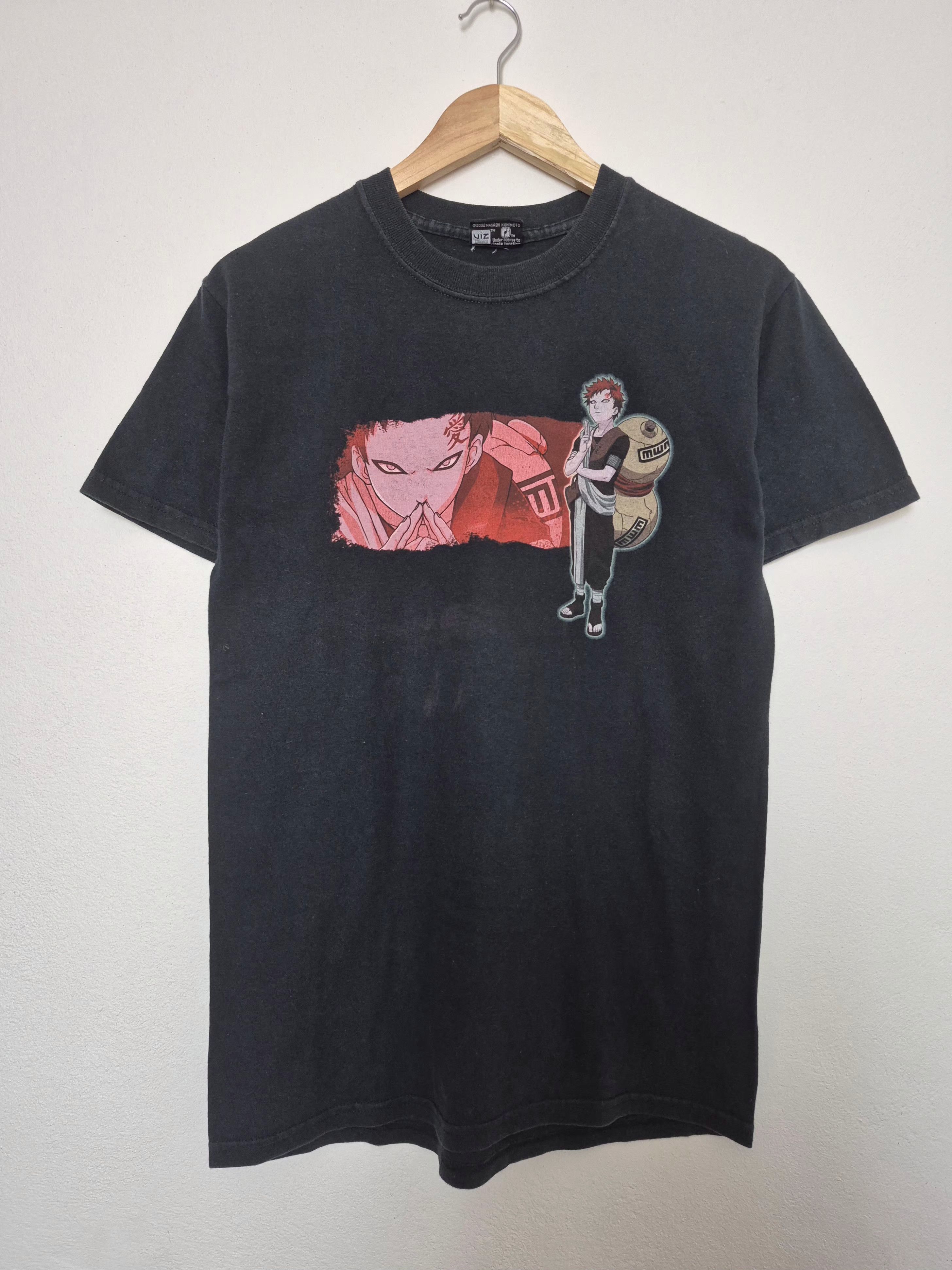 Vintage 2000s Naruto Gaara T-Shirt Size M/S