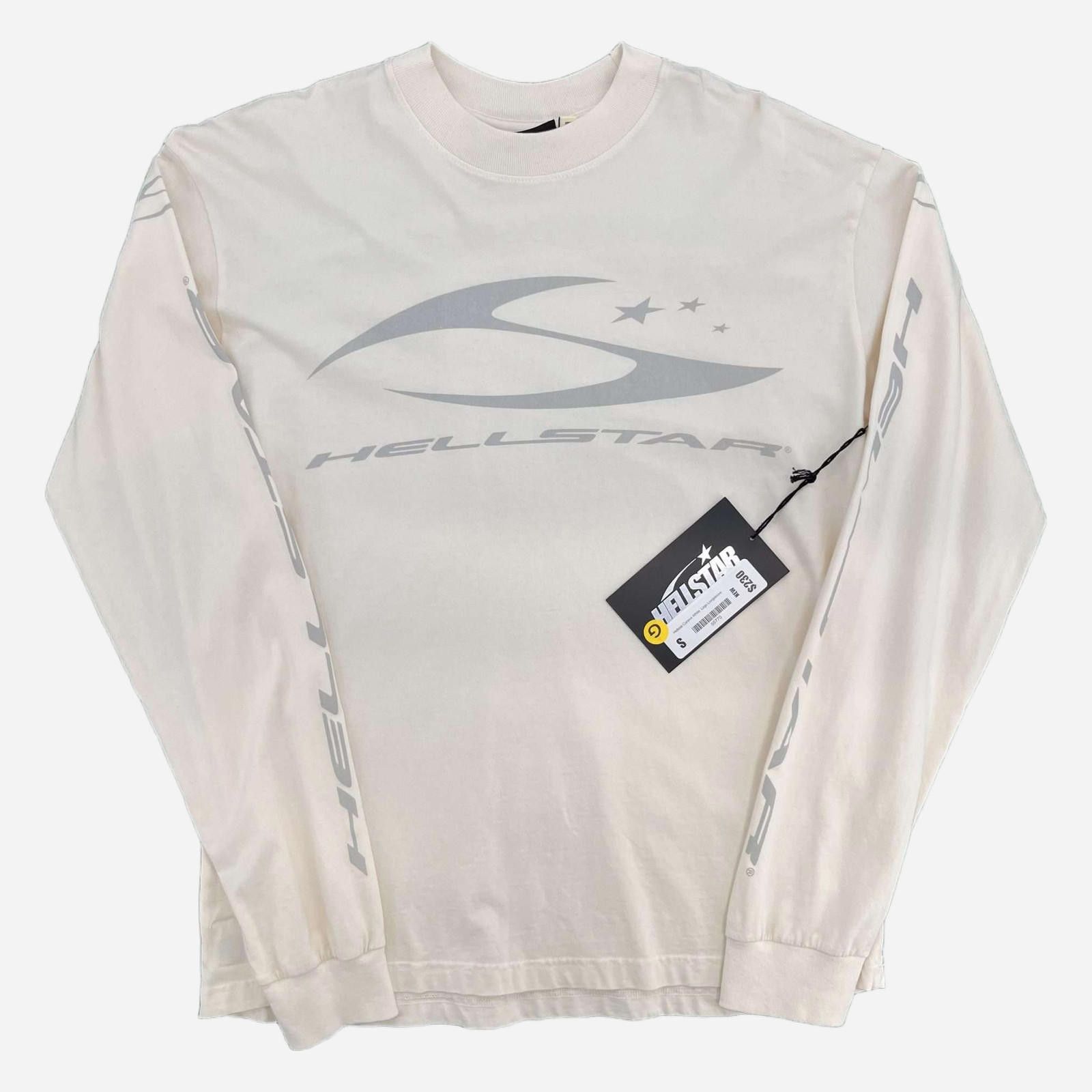 HELLSTAR Hellstar Cursive White Logo Longsleeve New Size US S / EU 44-46 / 1 - 1 Thumbnail