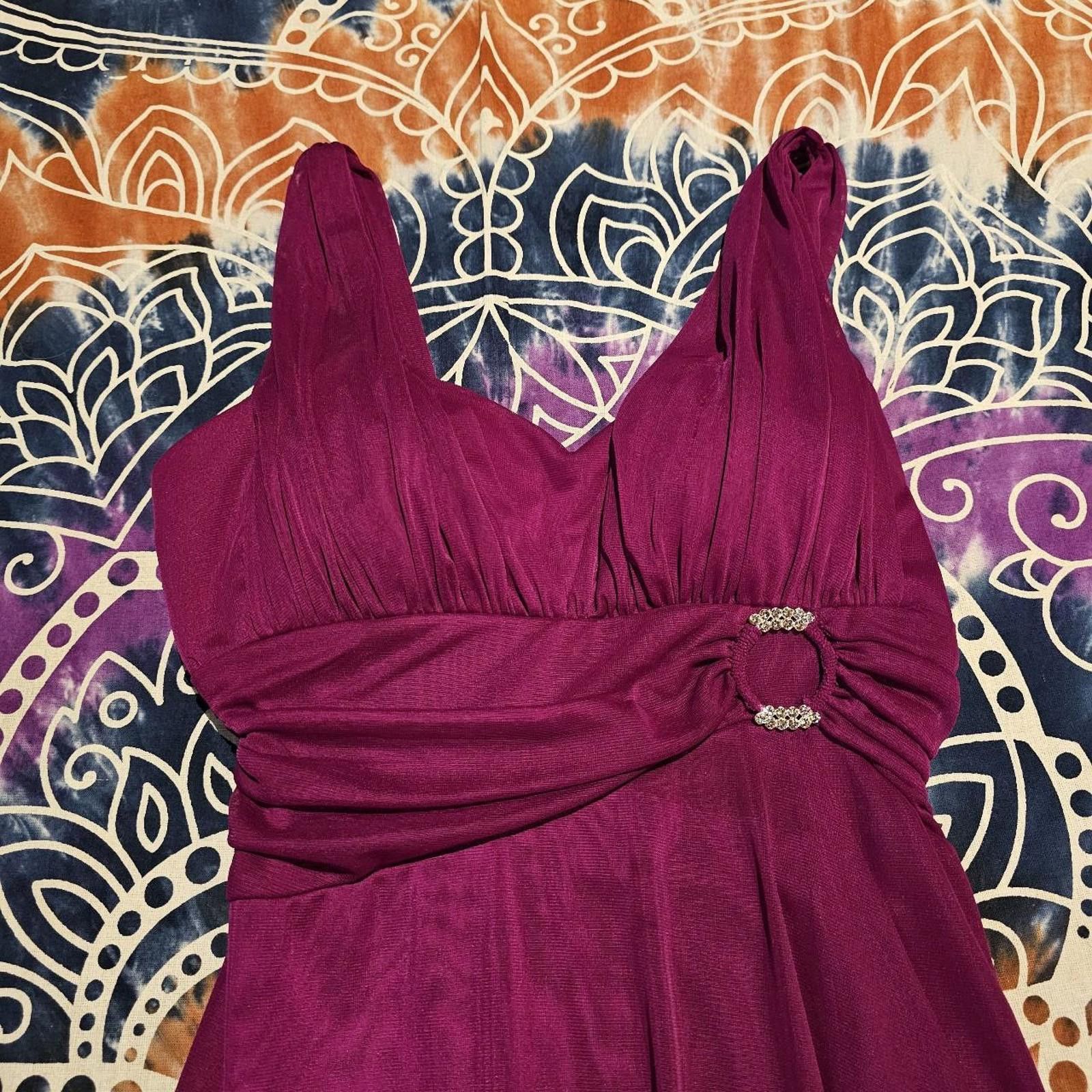 Designer Betsy & Adam Women's Formal Fusia Dress Size 12 Size XL / US 12-14 / IT 48-50 - 3 Thumbnail