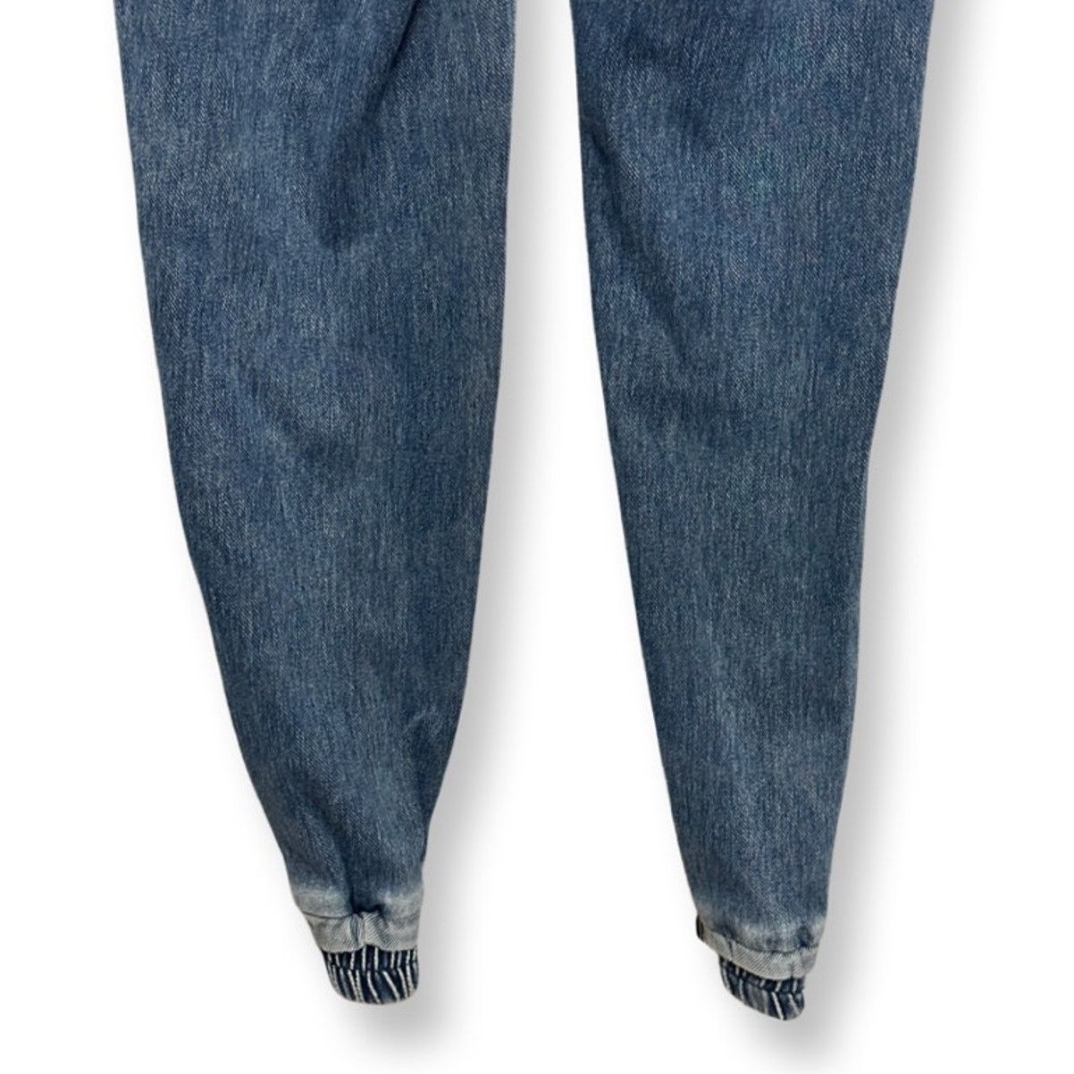 Other Wash Lab Jeggings Tie Waist Slim Fit Dark Wash Denim M NWOT Size 28" / US 6 / IT 42 - 6 Thumbnail