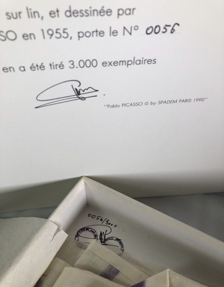 Other Pablo Picasso, Multiple Shirt, Designed by Picasso in 1955 Size US XL / EU 56 / 4 - 3 Thumbnail