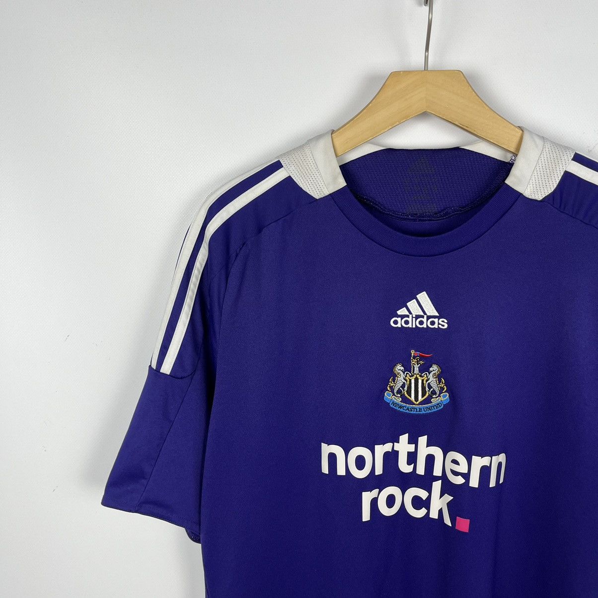 Adidas Vintage Adidas New Castle united home soccer jersey 2008 Size US L / EU 52-54 / 3 - 5 Thumbnail