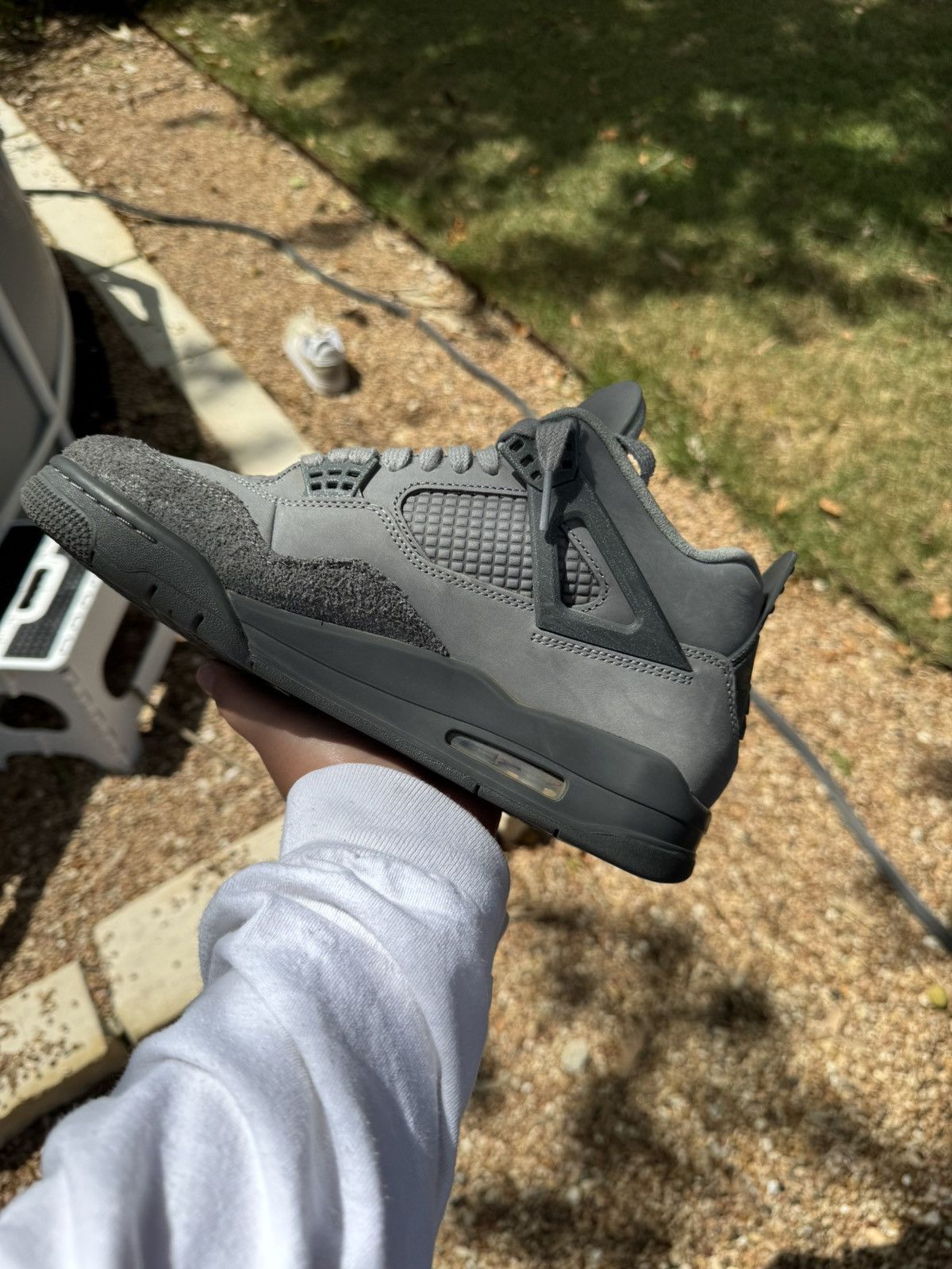 Jordan Brand Jordan 4 wet cement Size US 8.5 / EU 41-42 - 2 Thumbnail