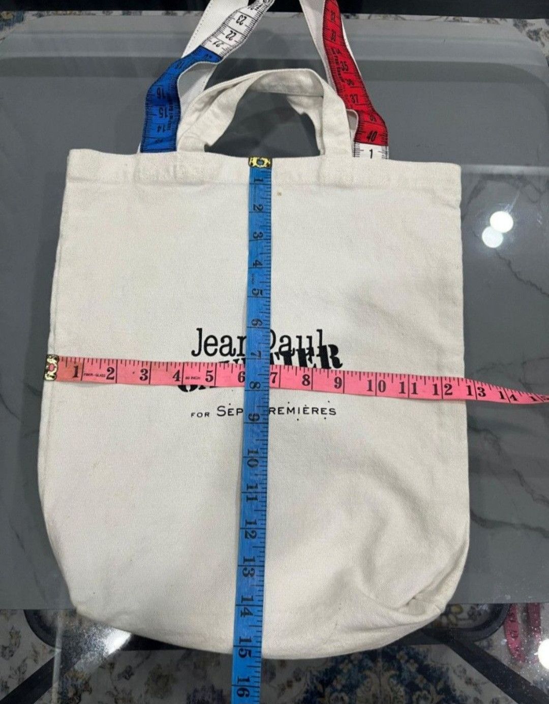 Jean Paul Gaultier JPG Canvas Magazine Sept Premieres Tote Bag x Vivienne Size ONE SIZE - 7 Thumbnail