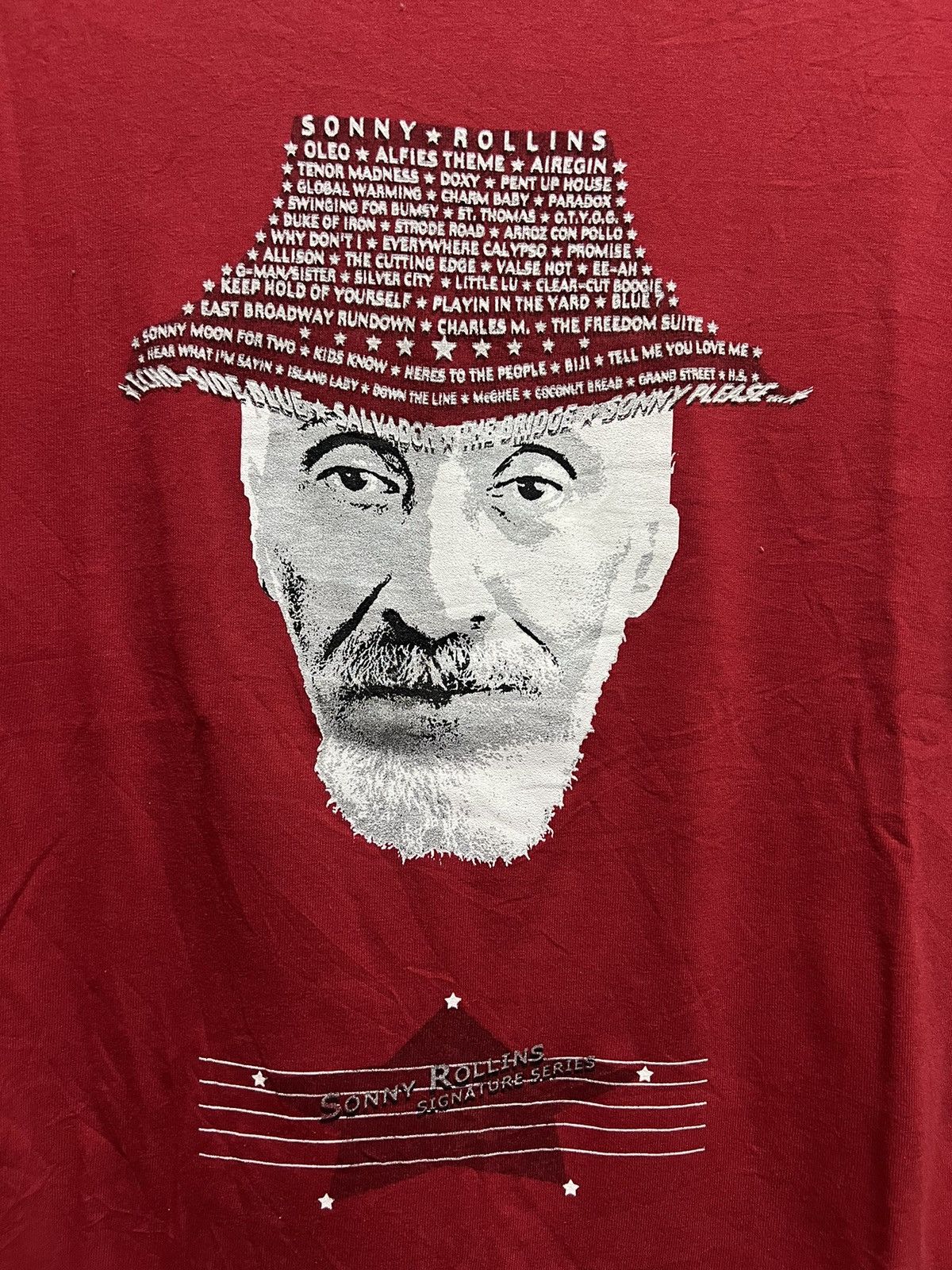 Band Tees × Vintage Vintage 90’s Sonny Rollins American Jazz Tee Size US M / EU 48-50 / 2 - 2 Thumbnail