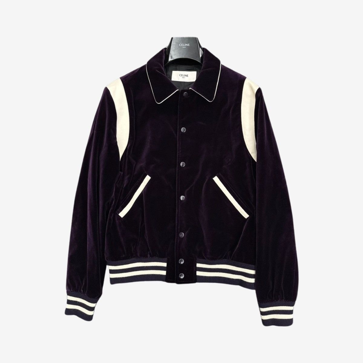 Celine *RARE* Celine FW20 Purple Teddy Jacket Size US L / EU 52-54 / 3 - 3 Thumbnail