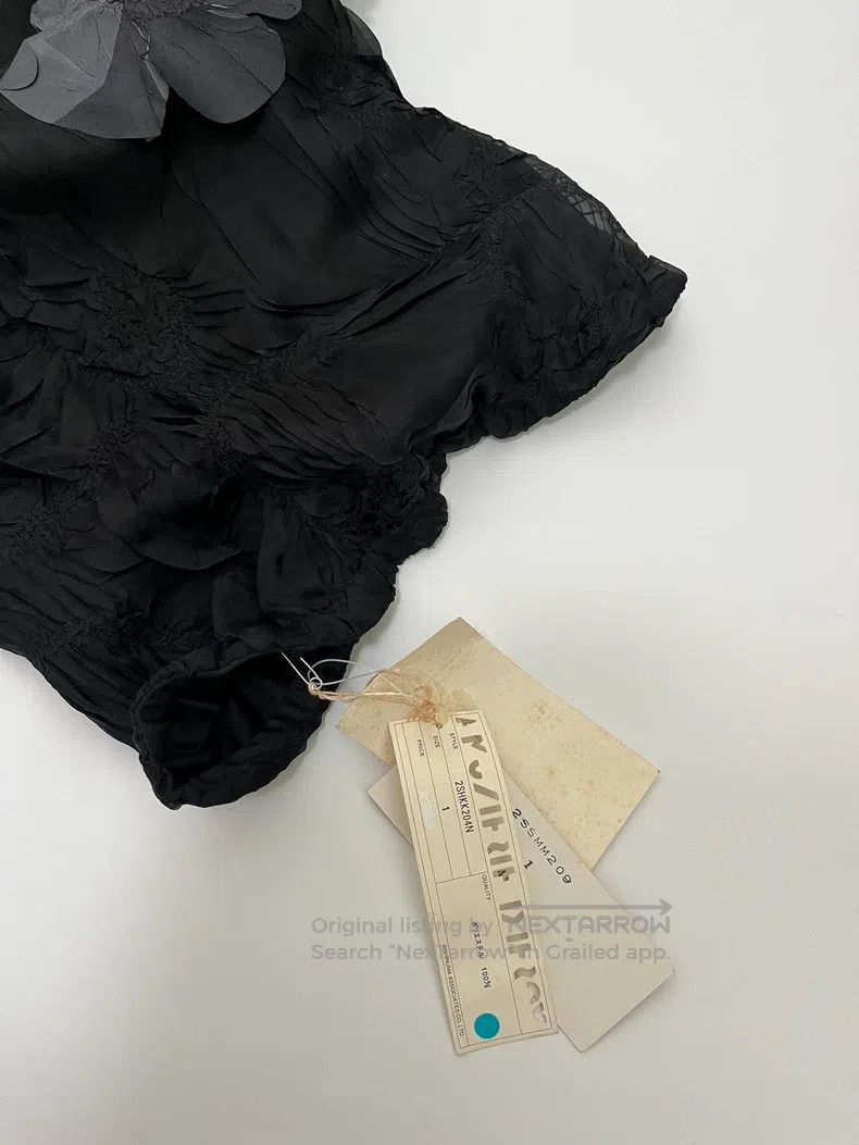 Japanese Brand Japanese Brand size S YOSHIKI HISHINUMA Black Floral Skirt Size 24" / US 00 / IT 34 - 3 Thumbnail