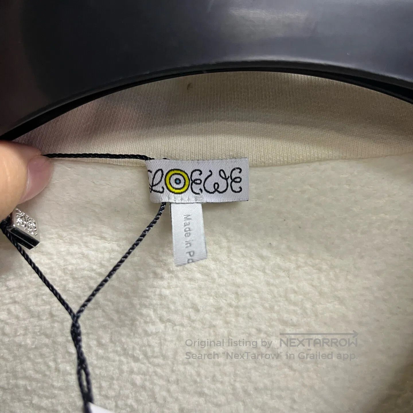 Loewe Loewe Colorful embroidered logo on a teddy jacket coat| Size US L / EU 52-54 / 3 - 3 Thumbnail