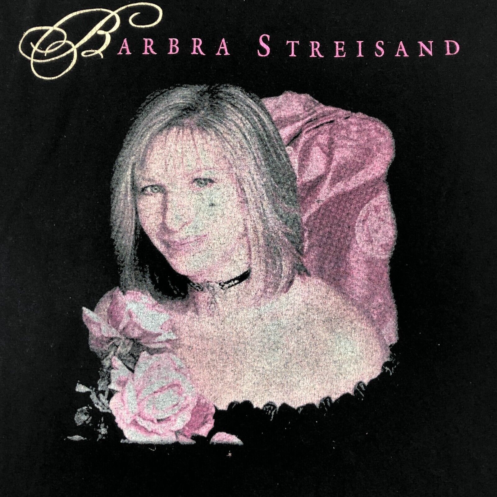 Vintage 2006 Barbara Streisand Concert Tour Tee T Shirt Size Medium Size US M / EU 48-50 / 2 - 2 Thumbnail