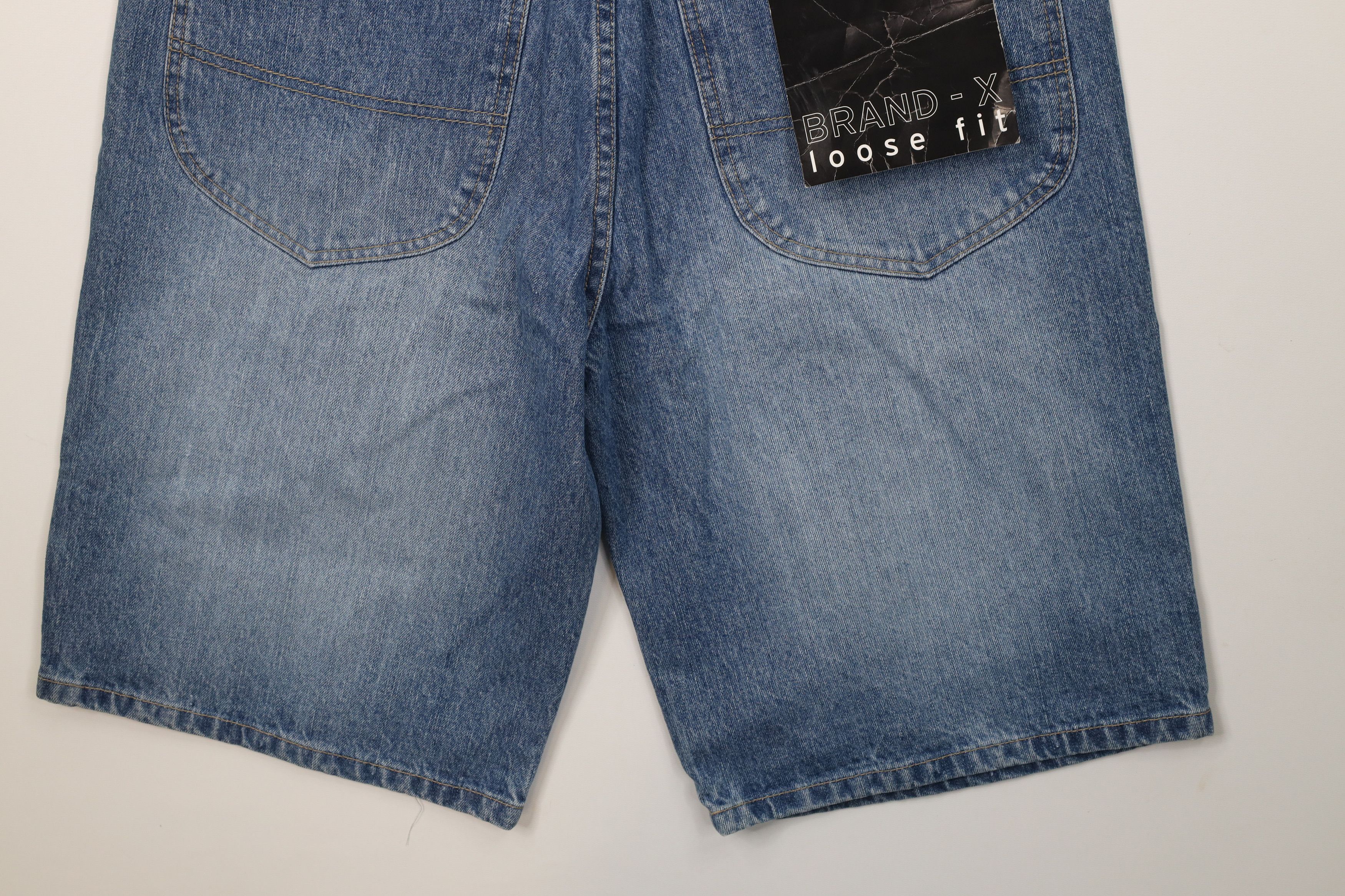 Marithe + Francois Girbaud Deadstock Vintage 90s Marithe Francois Girbaud Denim Shorts Size US 32 / EU 48 - 11 Thumbnail