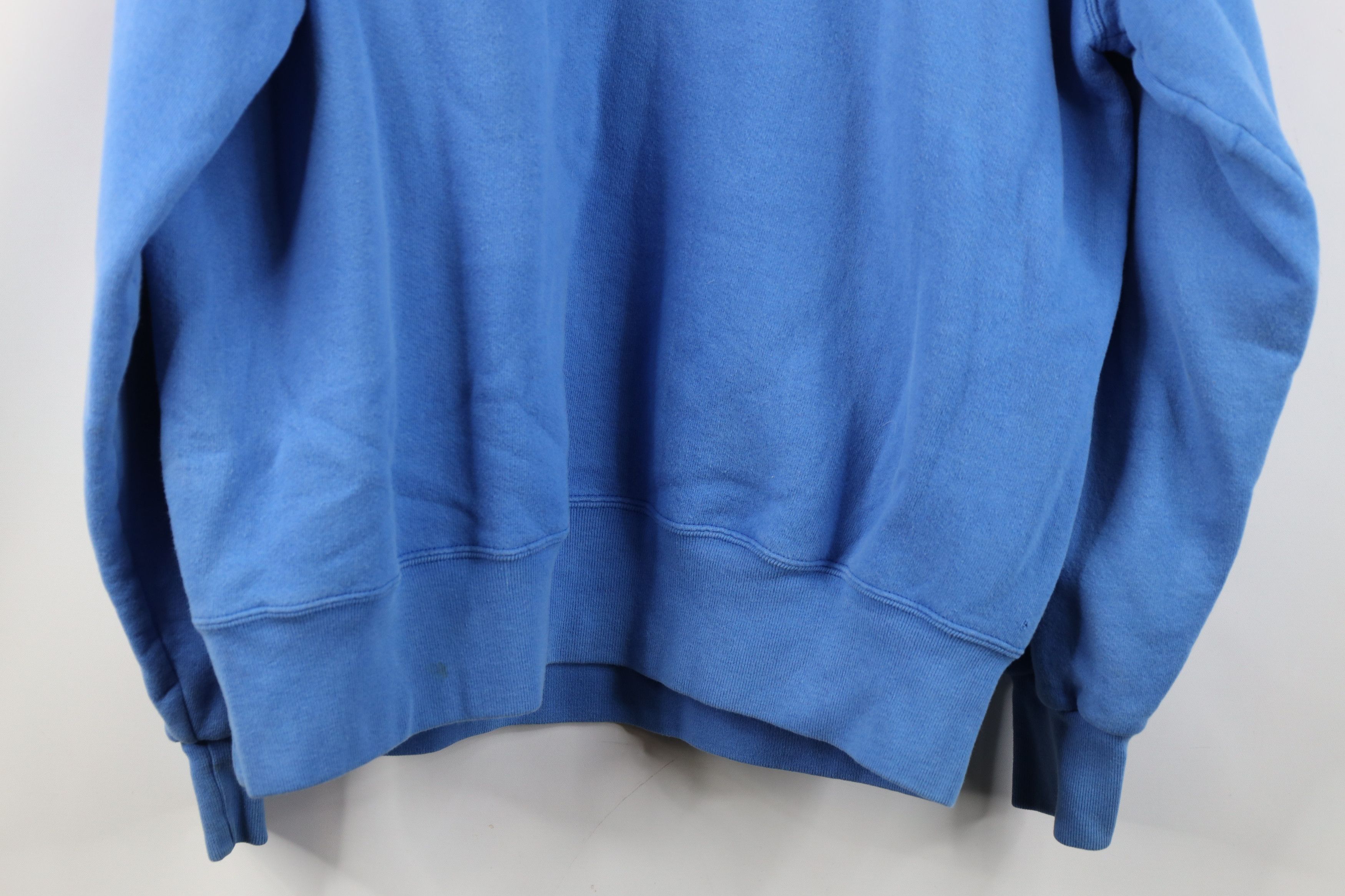 Champion Vintage 90s Champion Spell Crewneck Sweatshirt Light Blue Size US XL / EU 56 / 4 - 14 Thumbnail