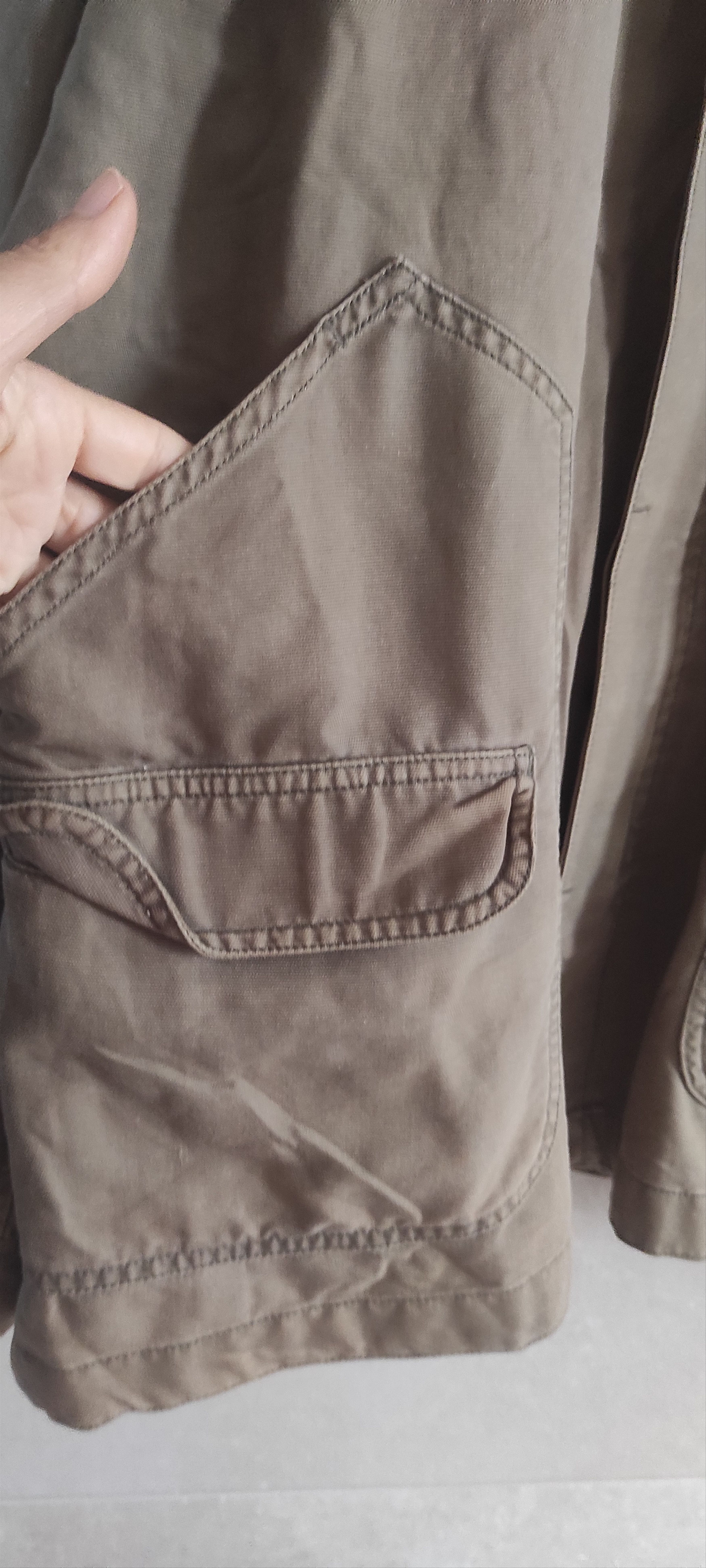 Levi's × Levi's Vintage Clothing Mens Levis Strauss and Co 1155 Battery Street Khaki Jacket Size US M / EU 48-50 / 2 - 16 Thumbnail