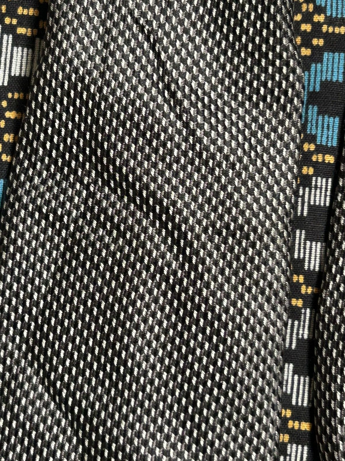 Prada Black Prada Tie Size ONE SIZE - 2 Thumbnail