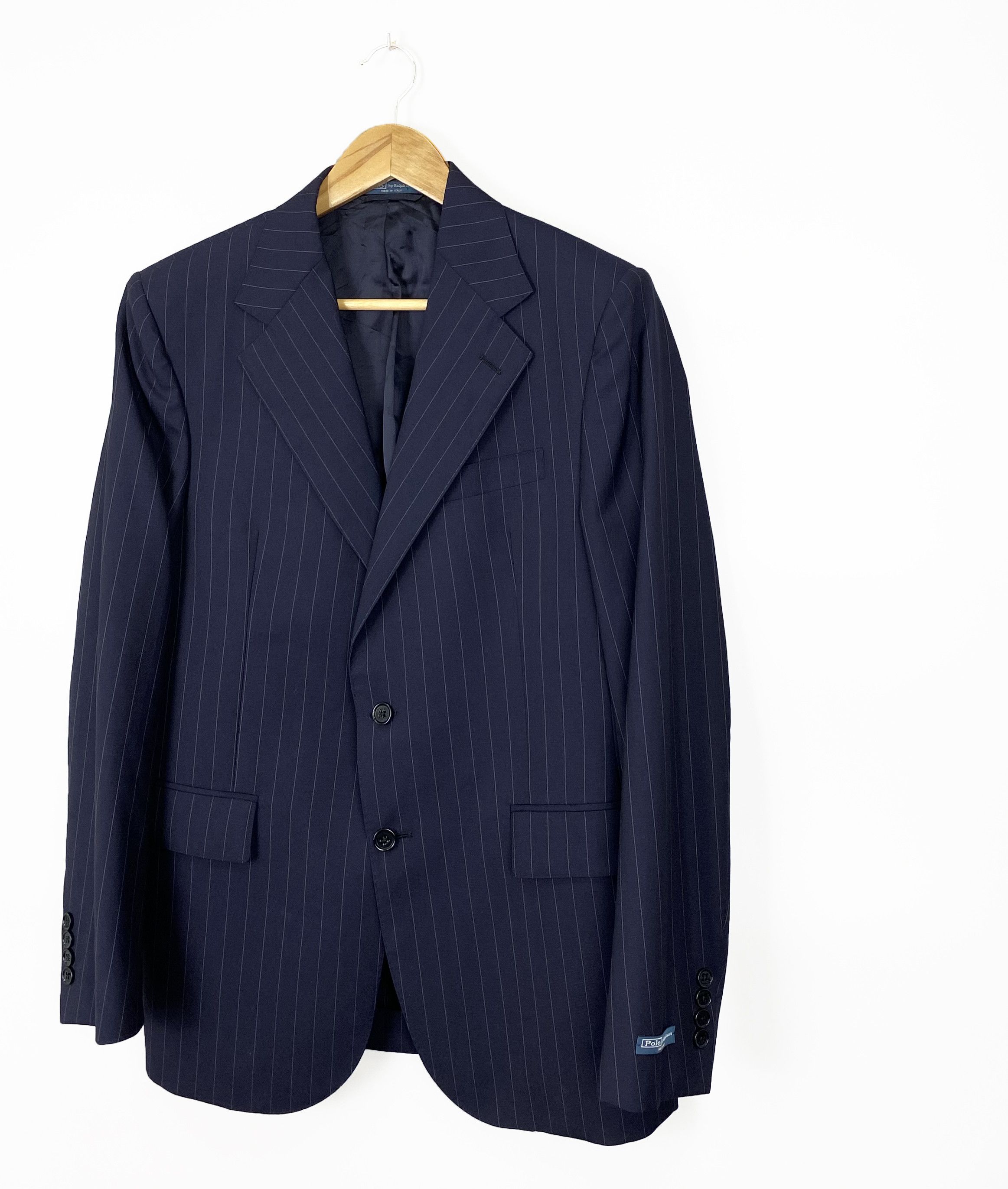 Polo Ralph Lauren NWT RRP 1000$ POLO RALPH LAUREN Garrison Striped Blazer Size 40S - 3 Thumbnail